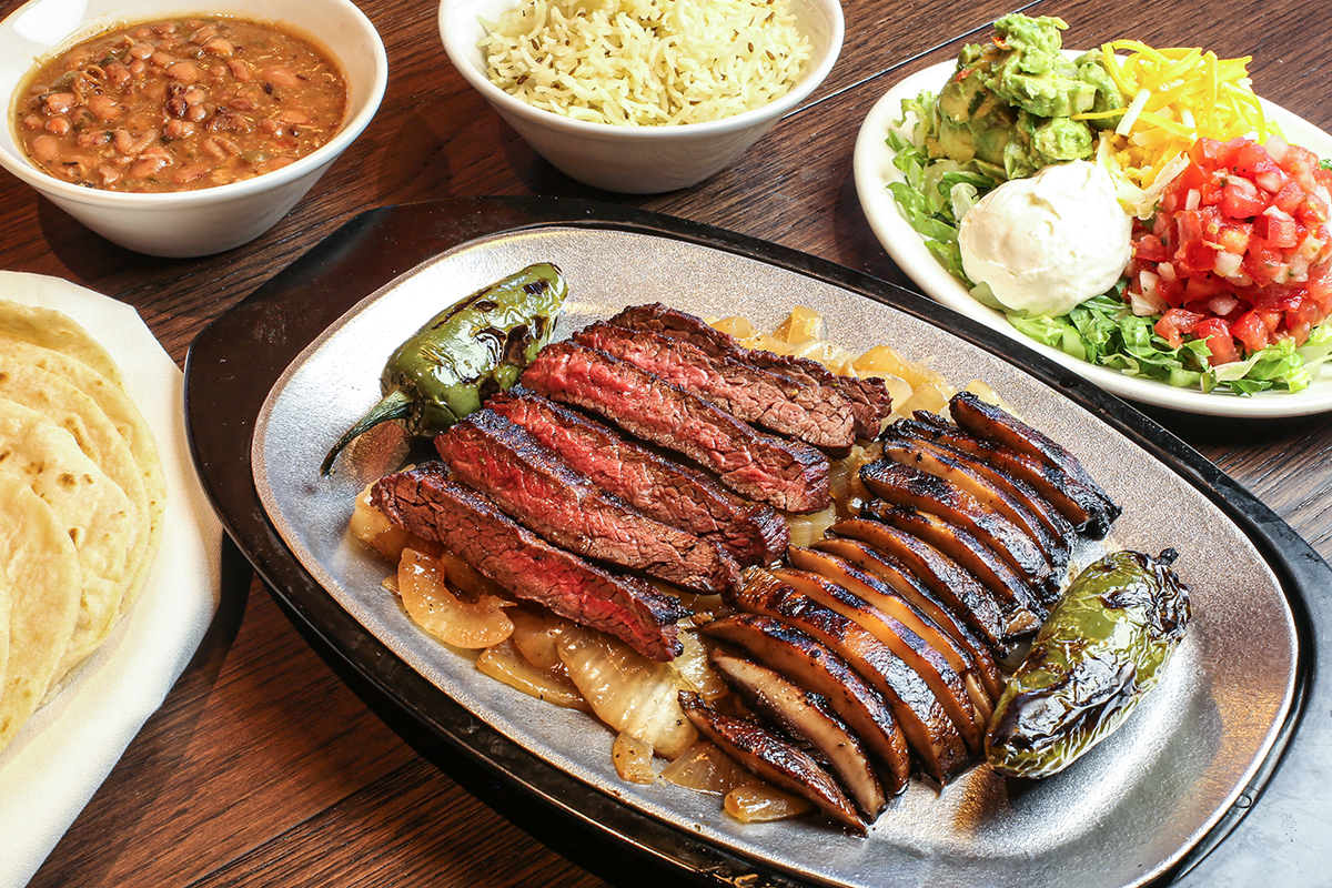 Steak & Portobello Fajitas