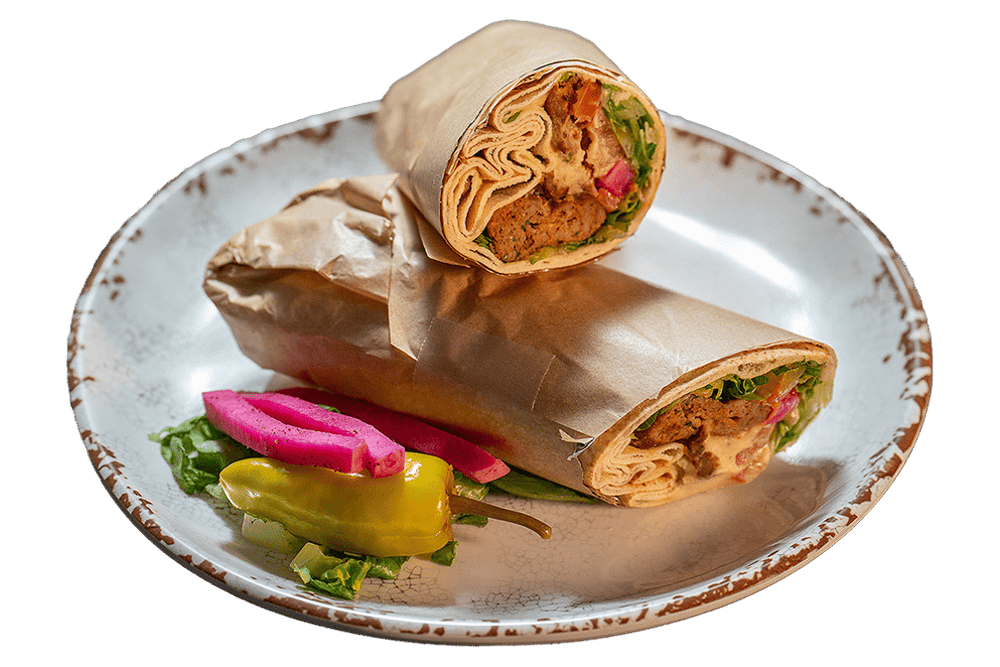 Beef Lule Kebab (Kafta) Wrap