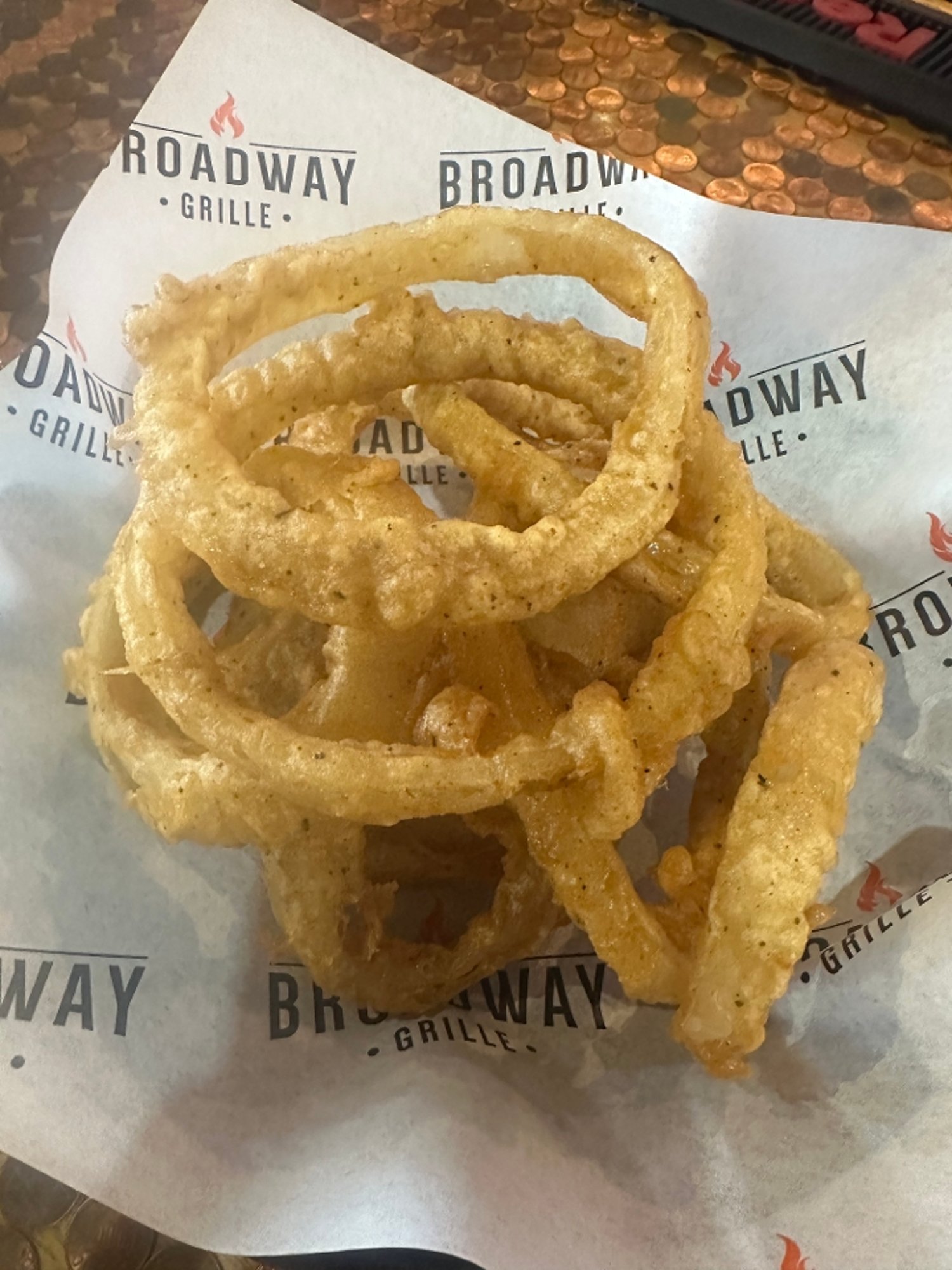 Battered Onion Rings