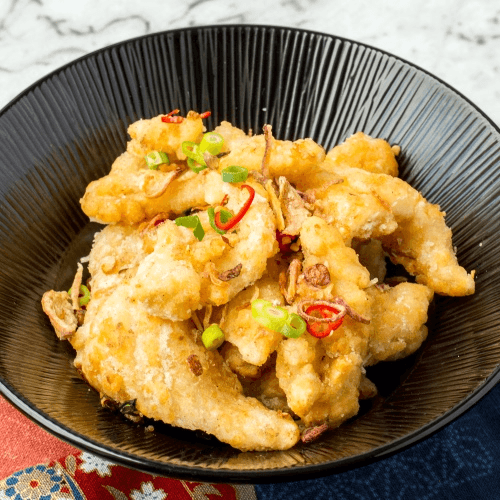 81. Spicy Salt & Pepper Fish Fillet 🌶️