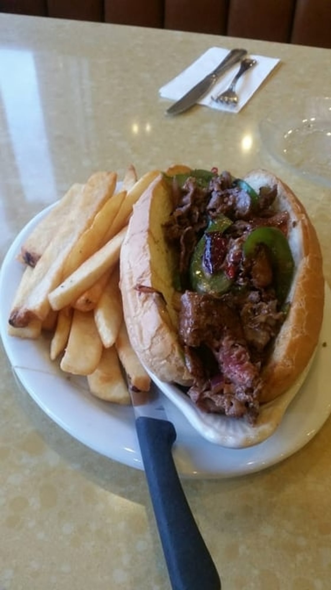 Skirt Steak Sandwich