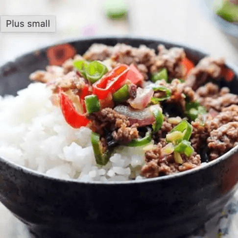 76. Grilled Pork Chop, Shredded Pork with Steamed Rice / Cơm Sườn Bì