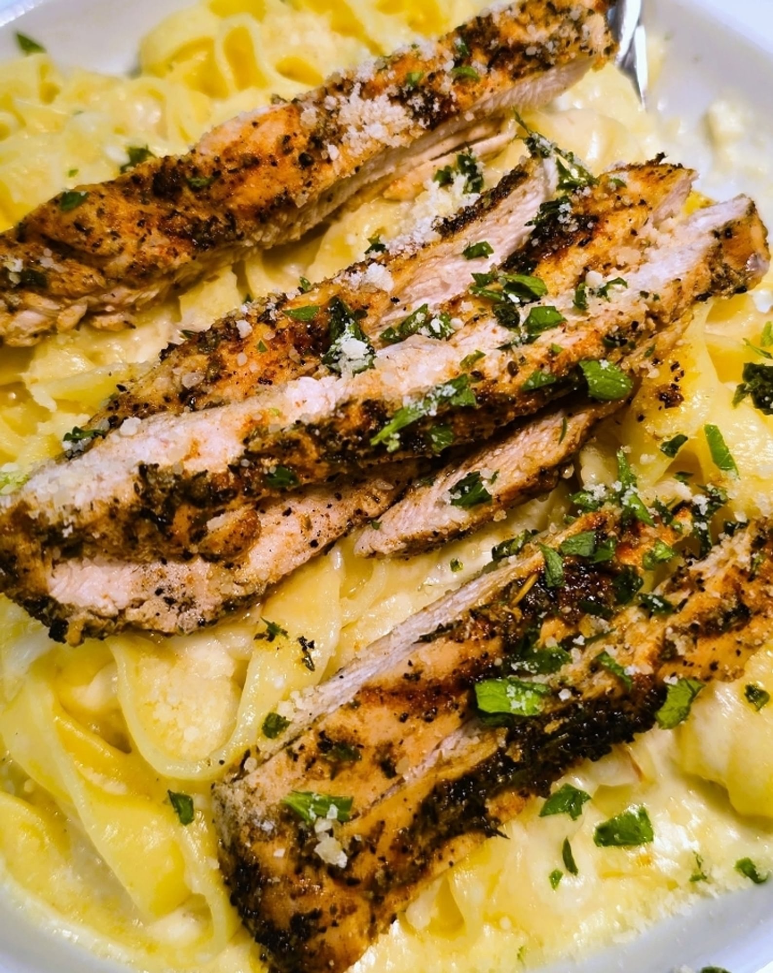 Chicken Fettuccine Alfredo
