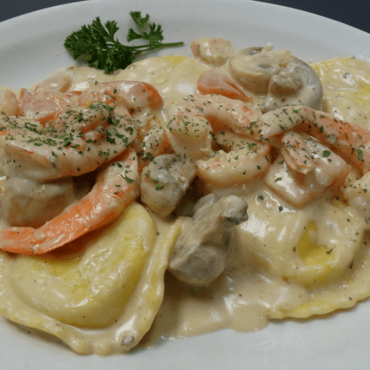 Raviolis With Shrimp