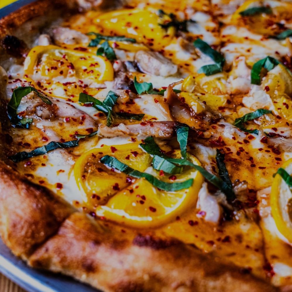 Lemon Bee Stinger Pizza