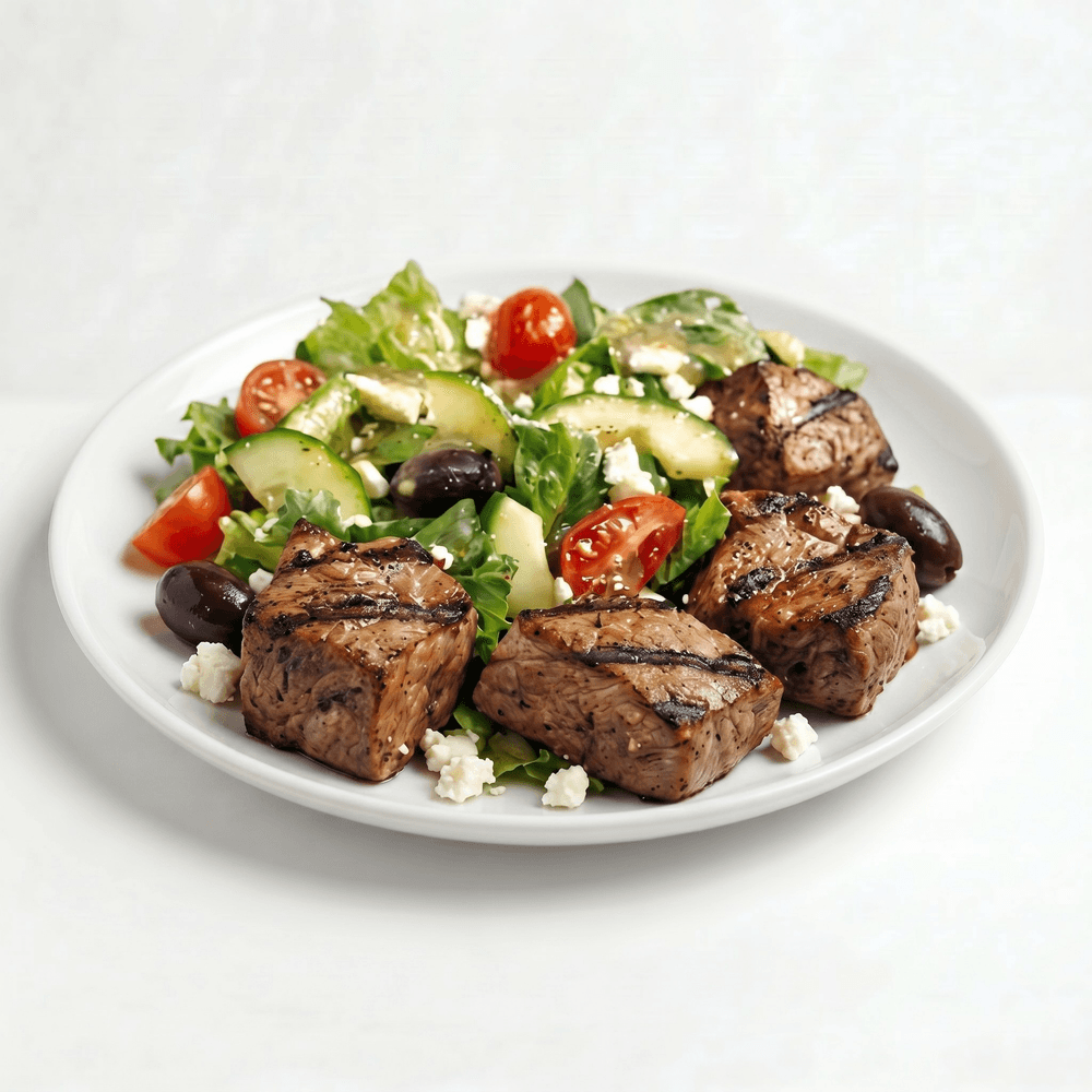 Beef Kabob Salad