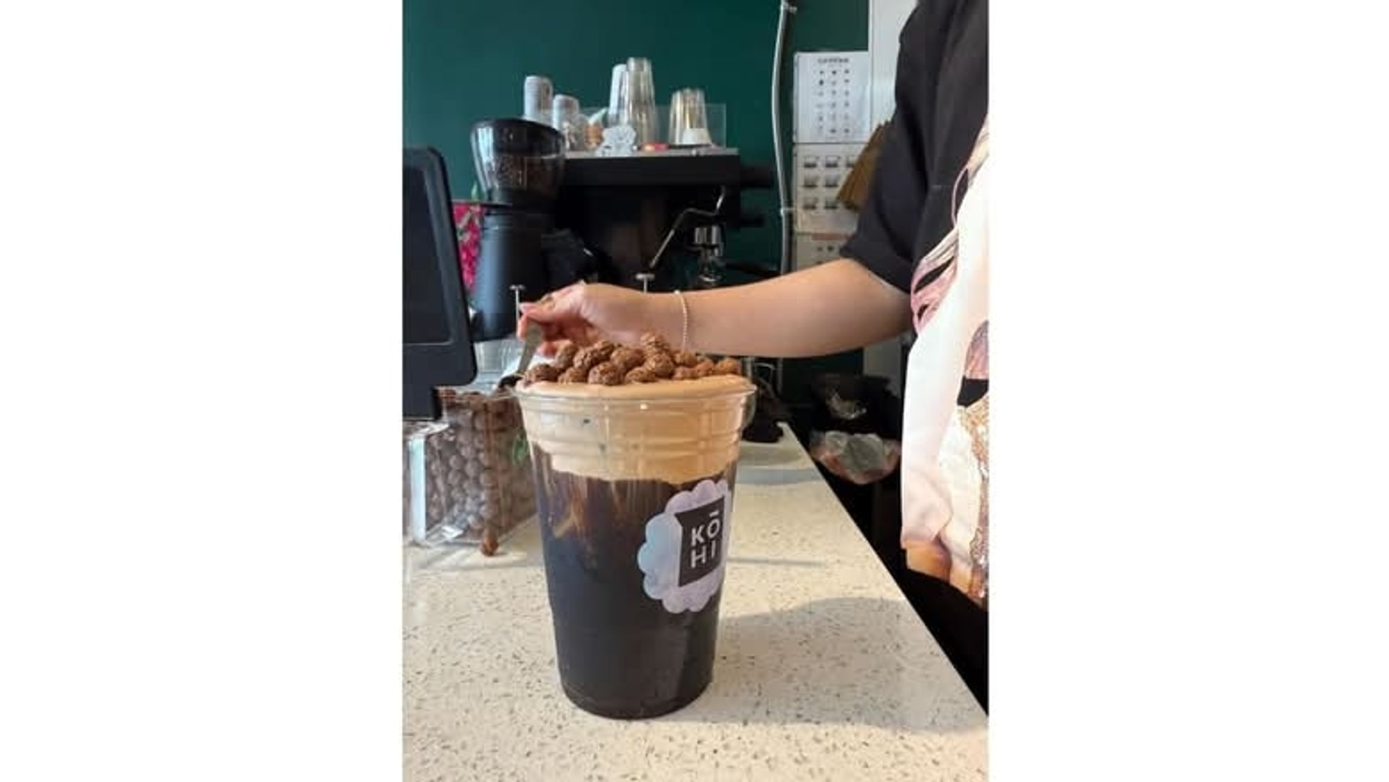 PISTACHIO FOAM COLD BREW