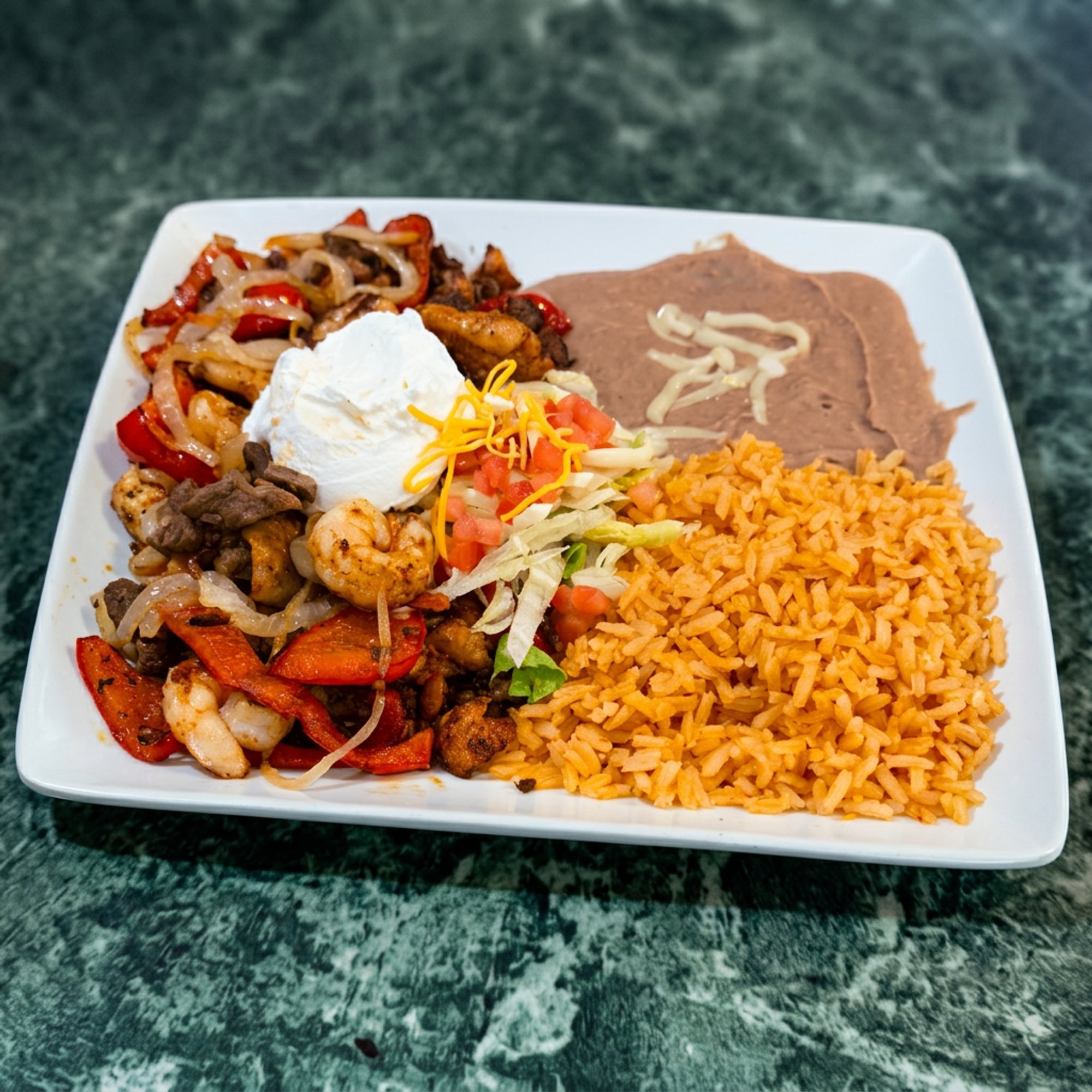 Fajitas Mix (Grilled Meat and Peppers)