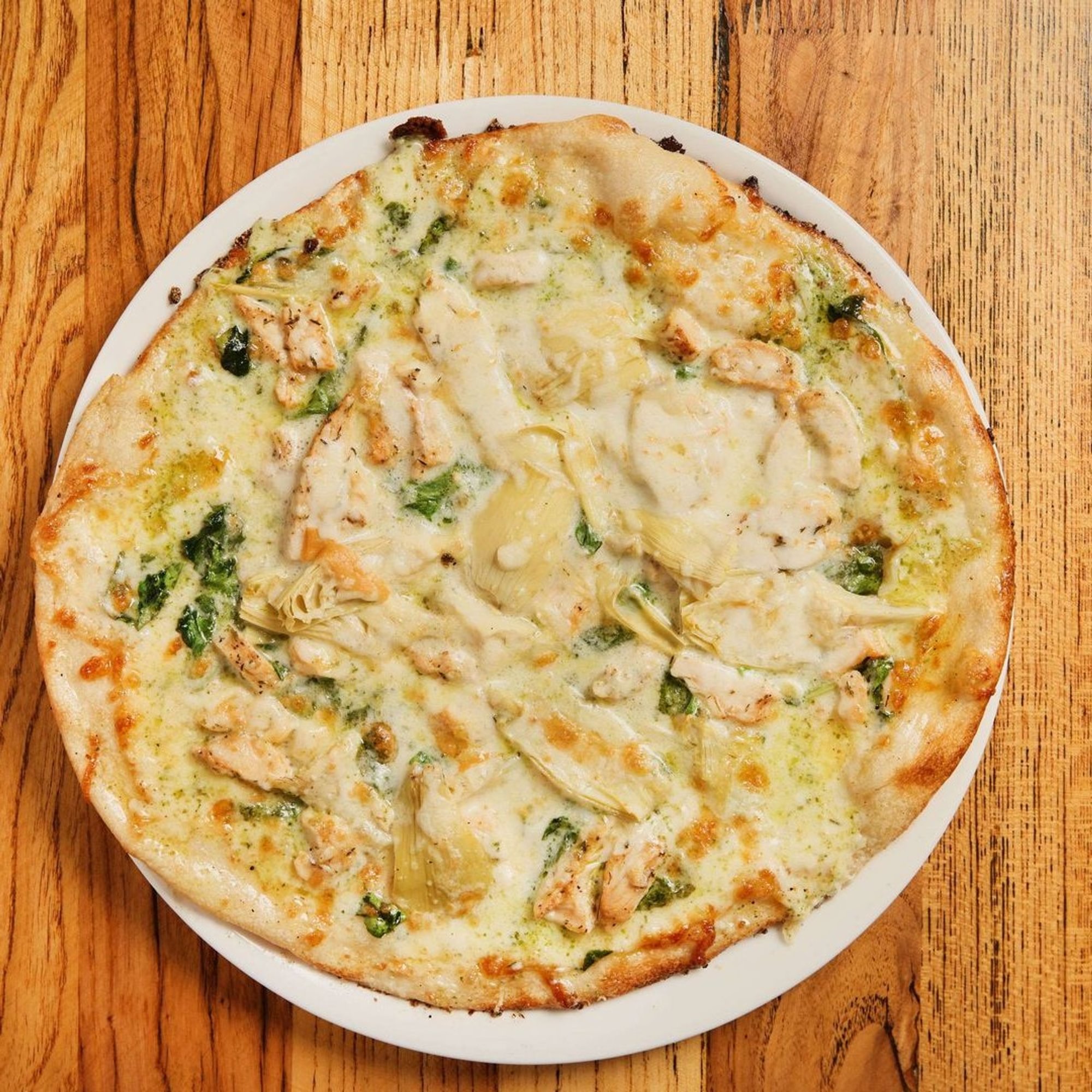 Chicken Pesto Pizza