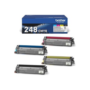 Brother TN-248 Toner Cartridges Value Pack CMYK TN248