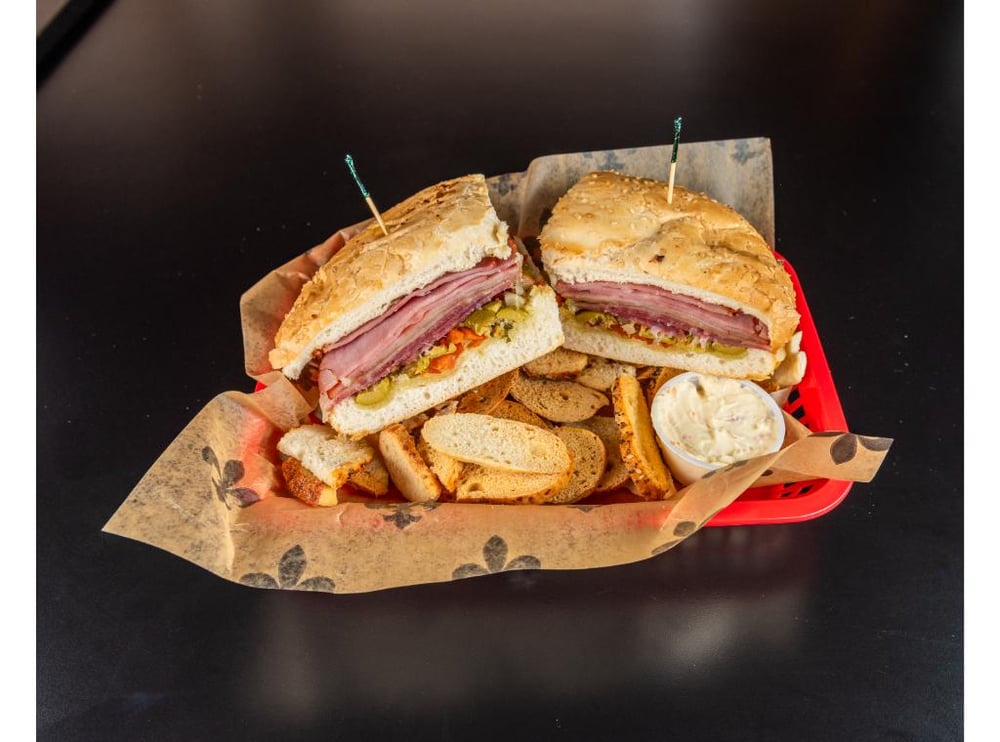 Half Muffuletta