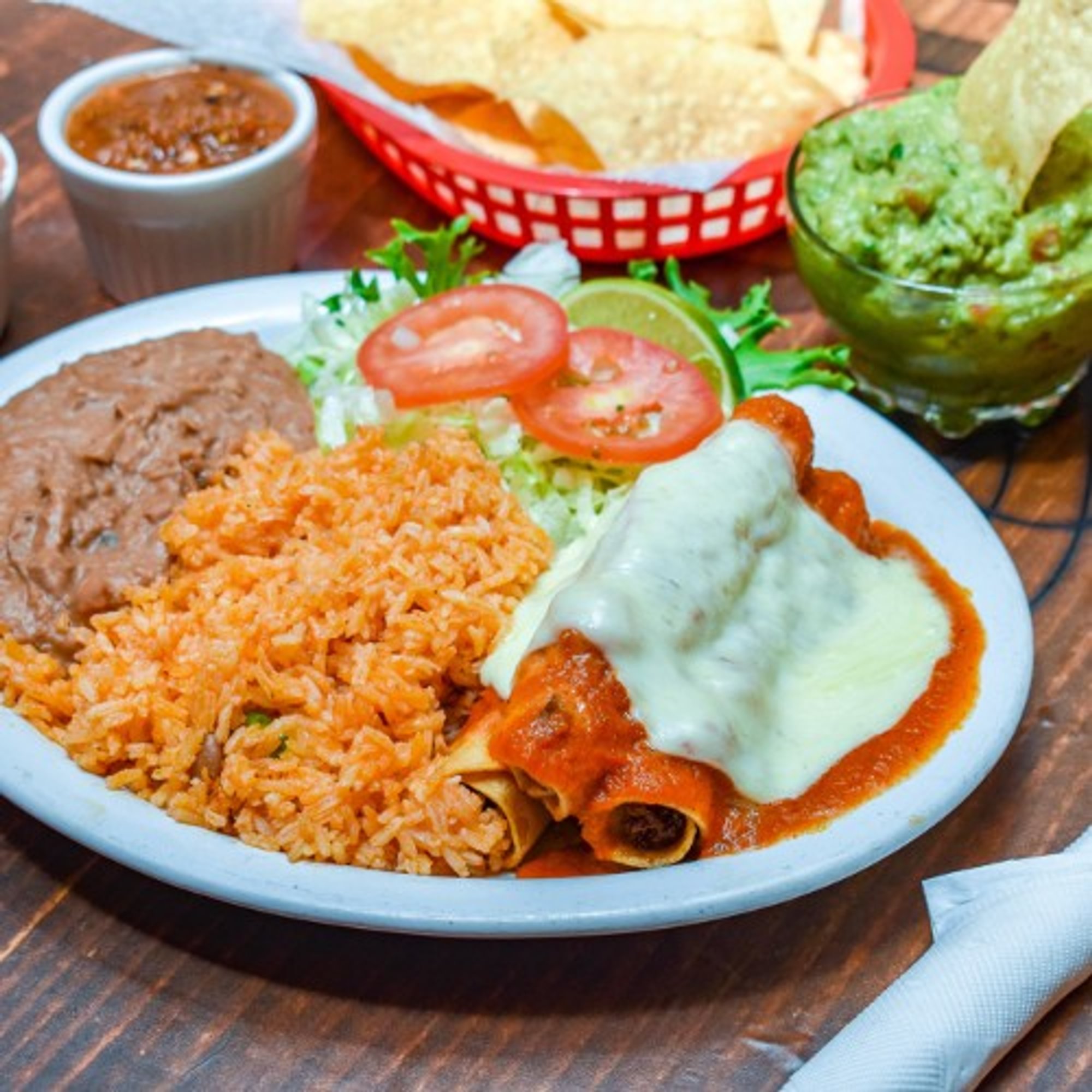 Flautas Plate