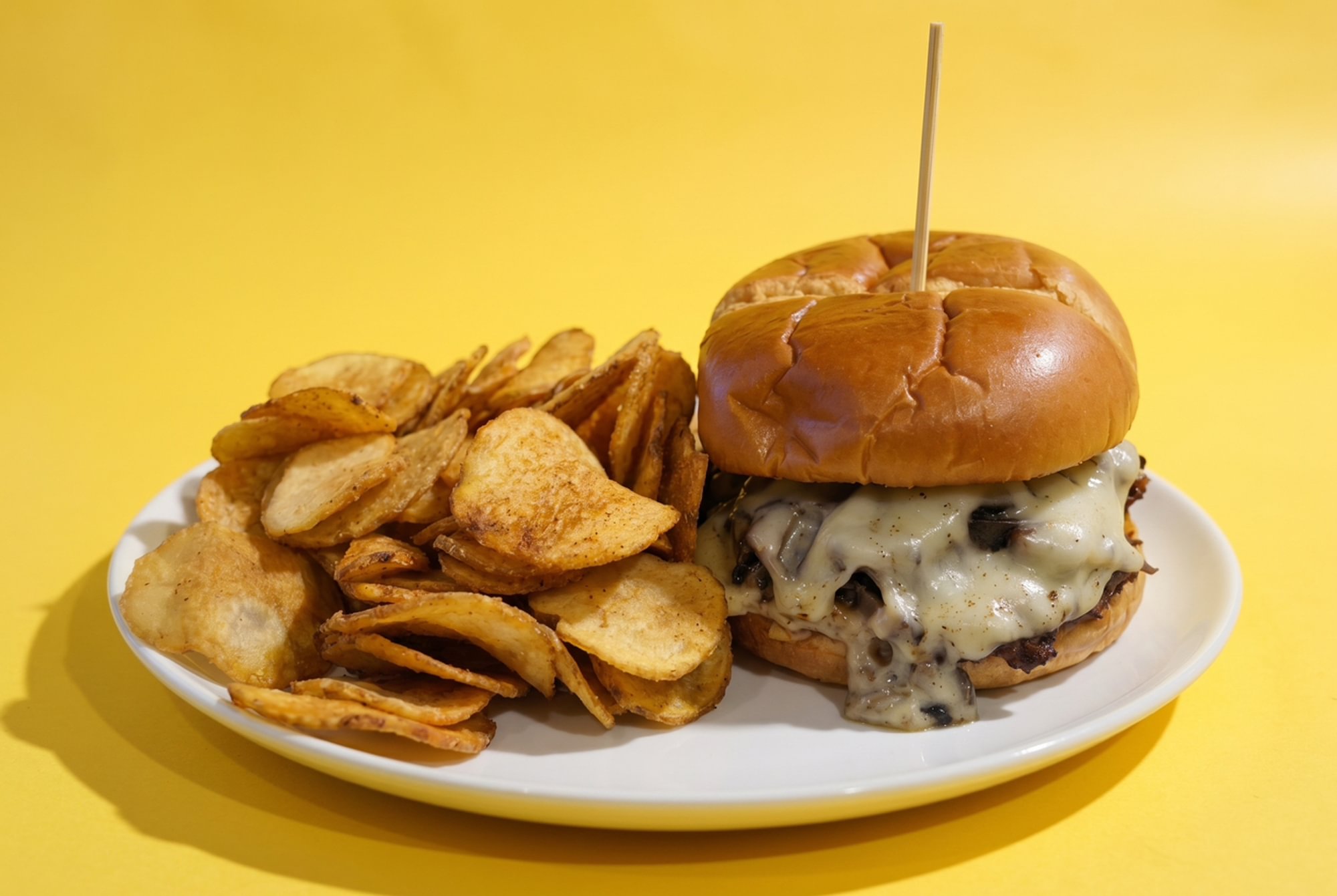 Swiss Flame Burger