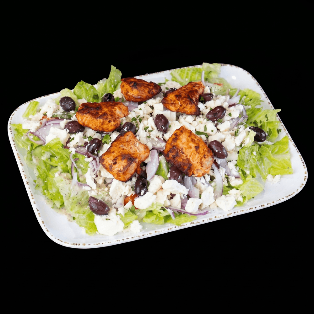 Greek and Chicken Salad