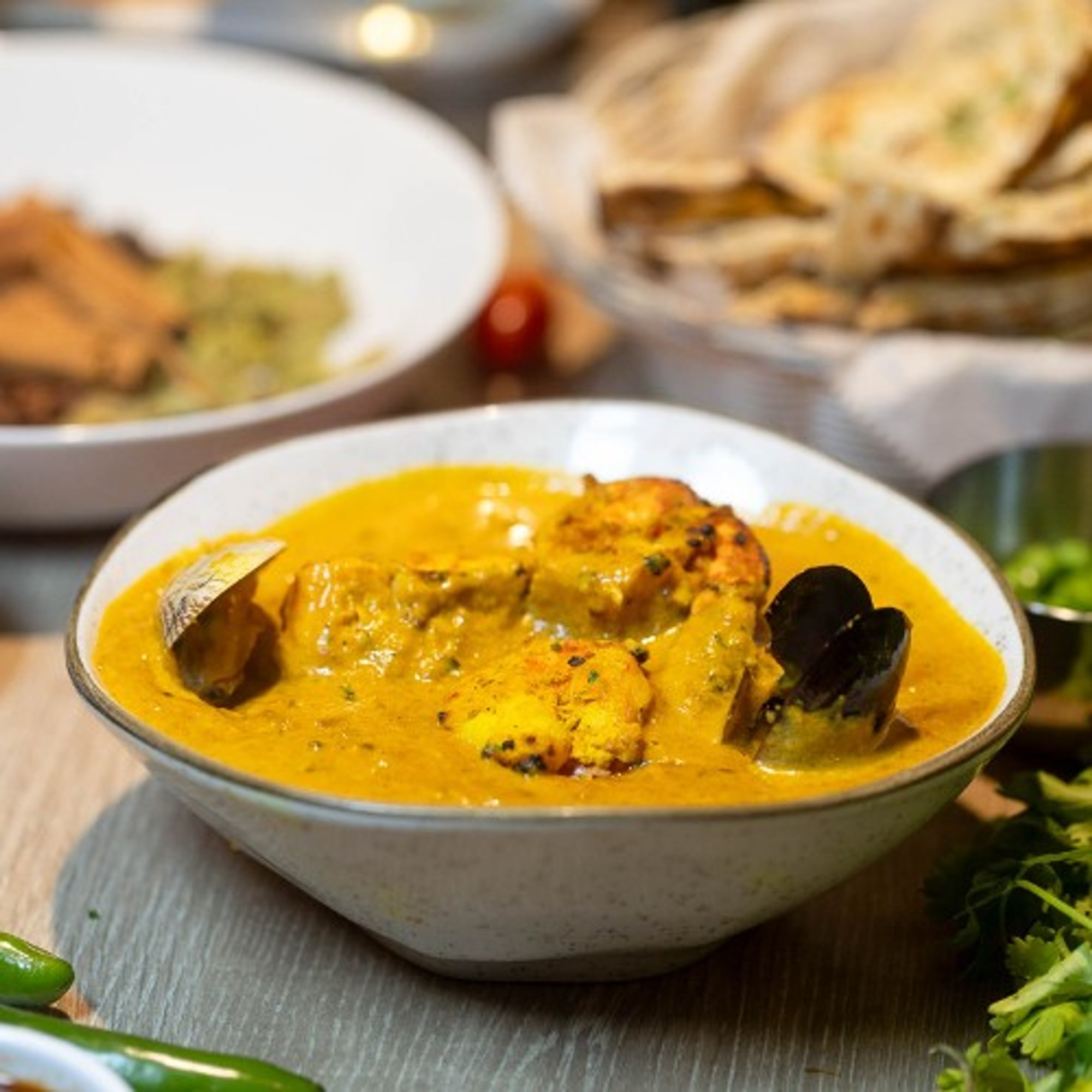 Seafood Coconut Curry