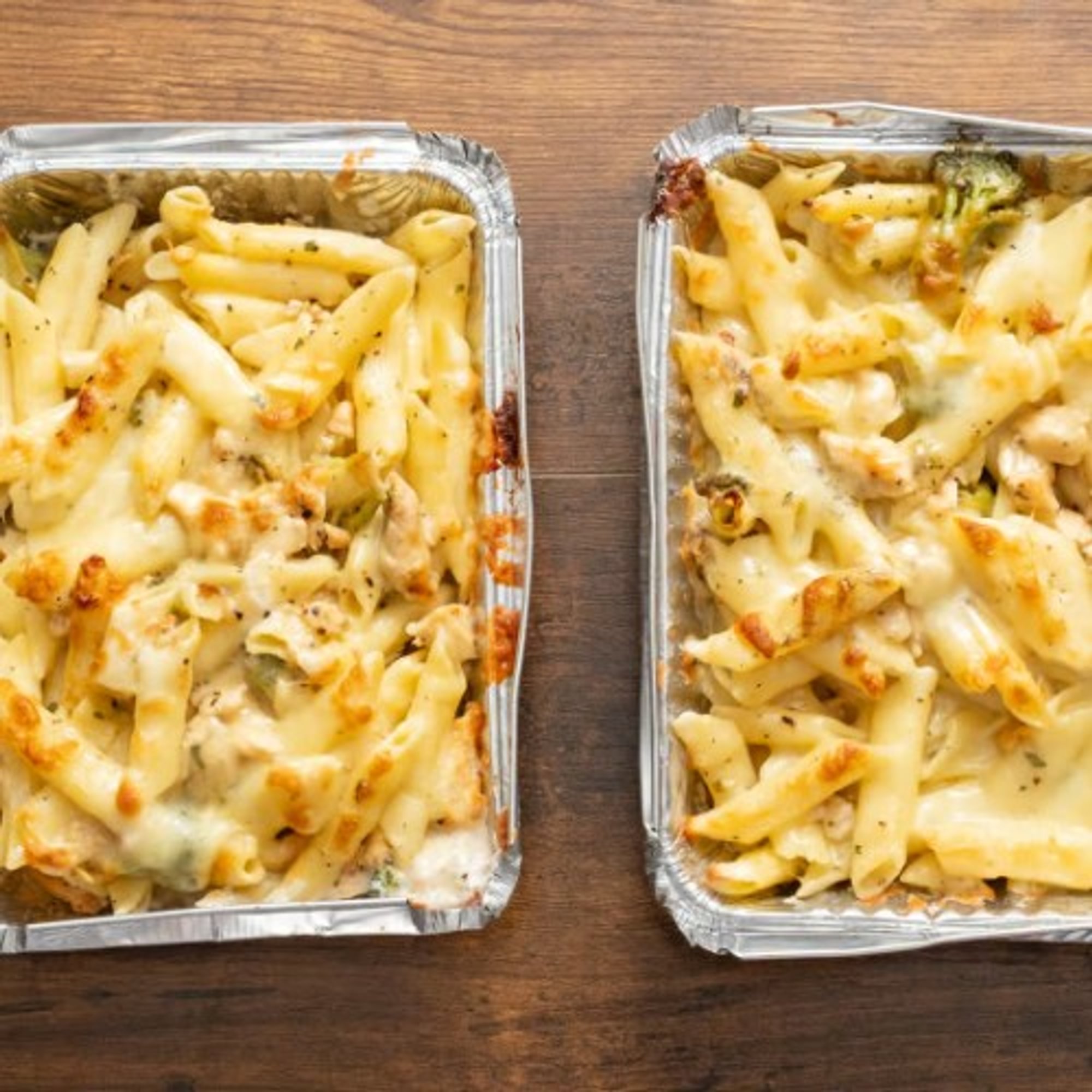 Buy 2 Chicken and Broccoli Pasta with Alfredo Sauce for 24 $