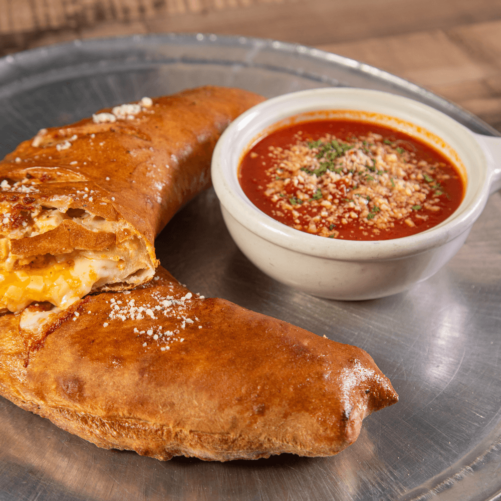 Buffalo chicken stromboli