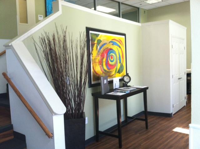 Our lobby features our student sign in and sign out book, the Lincoln Park KinderCare Little Free Library, and stroller parking for our families!