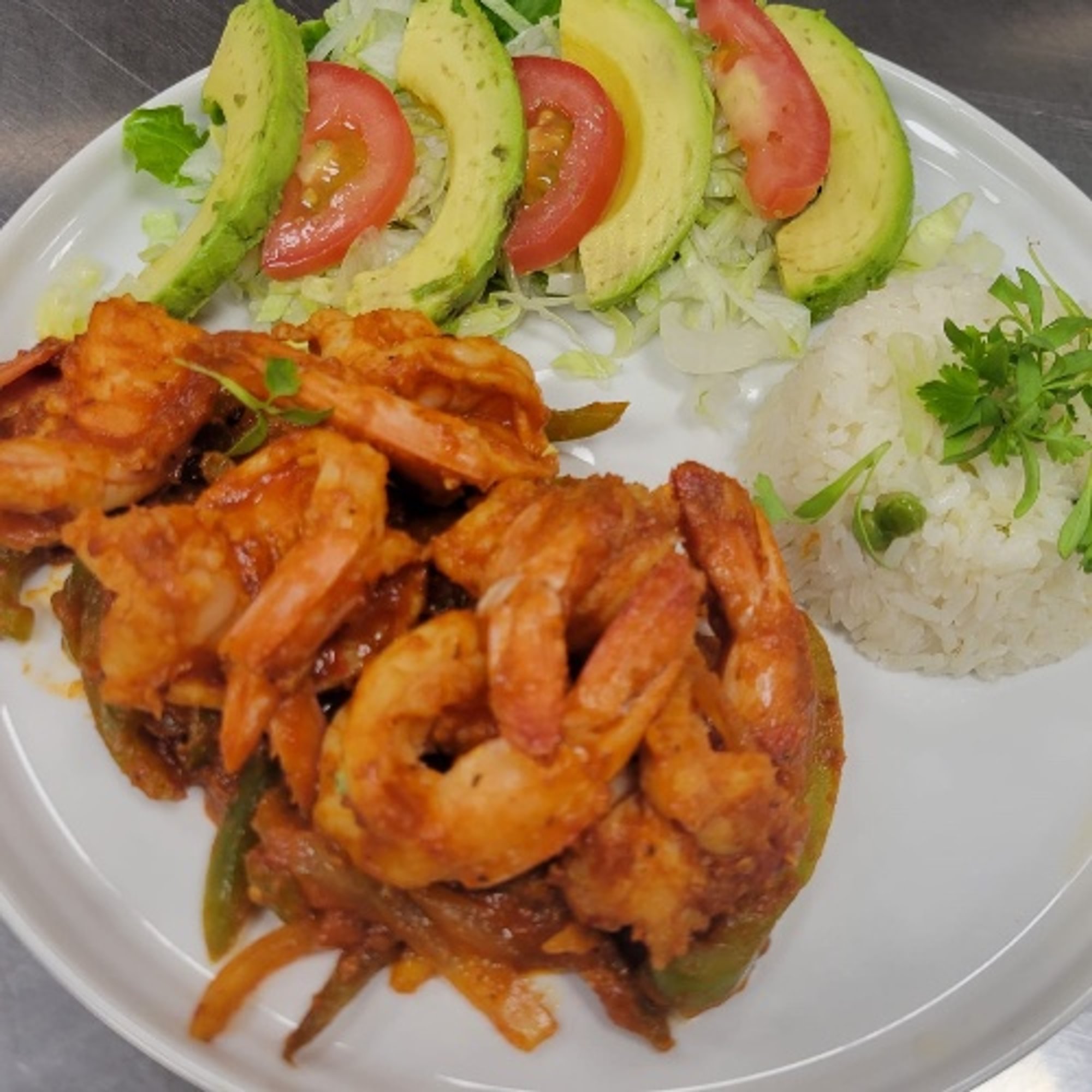 Camarones a La Diabla