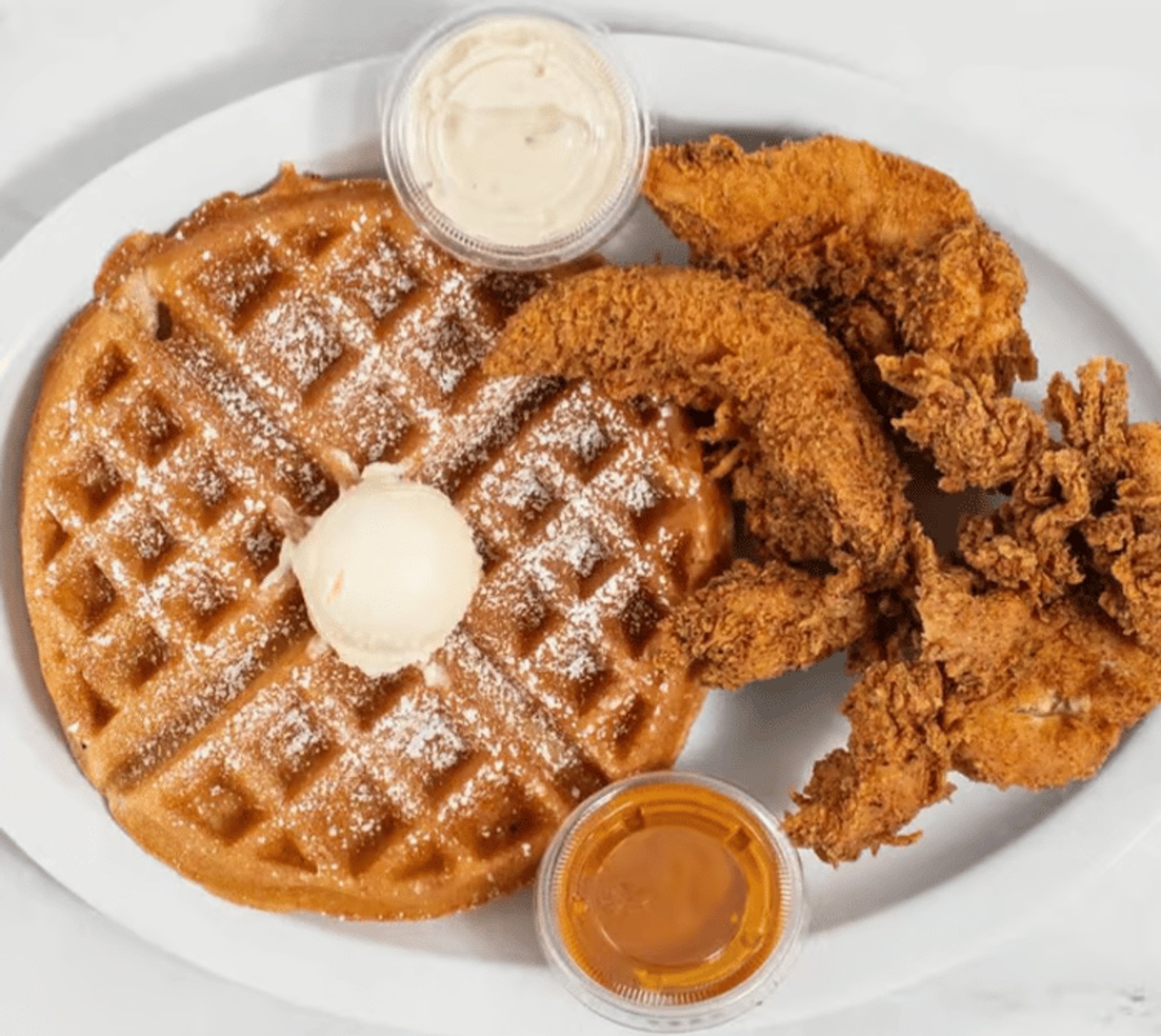 Chicken Tender + Waffle
