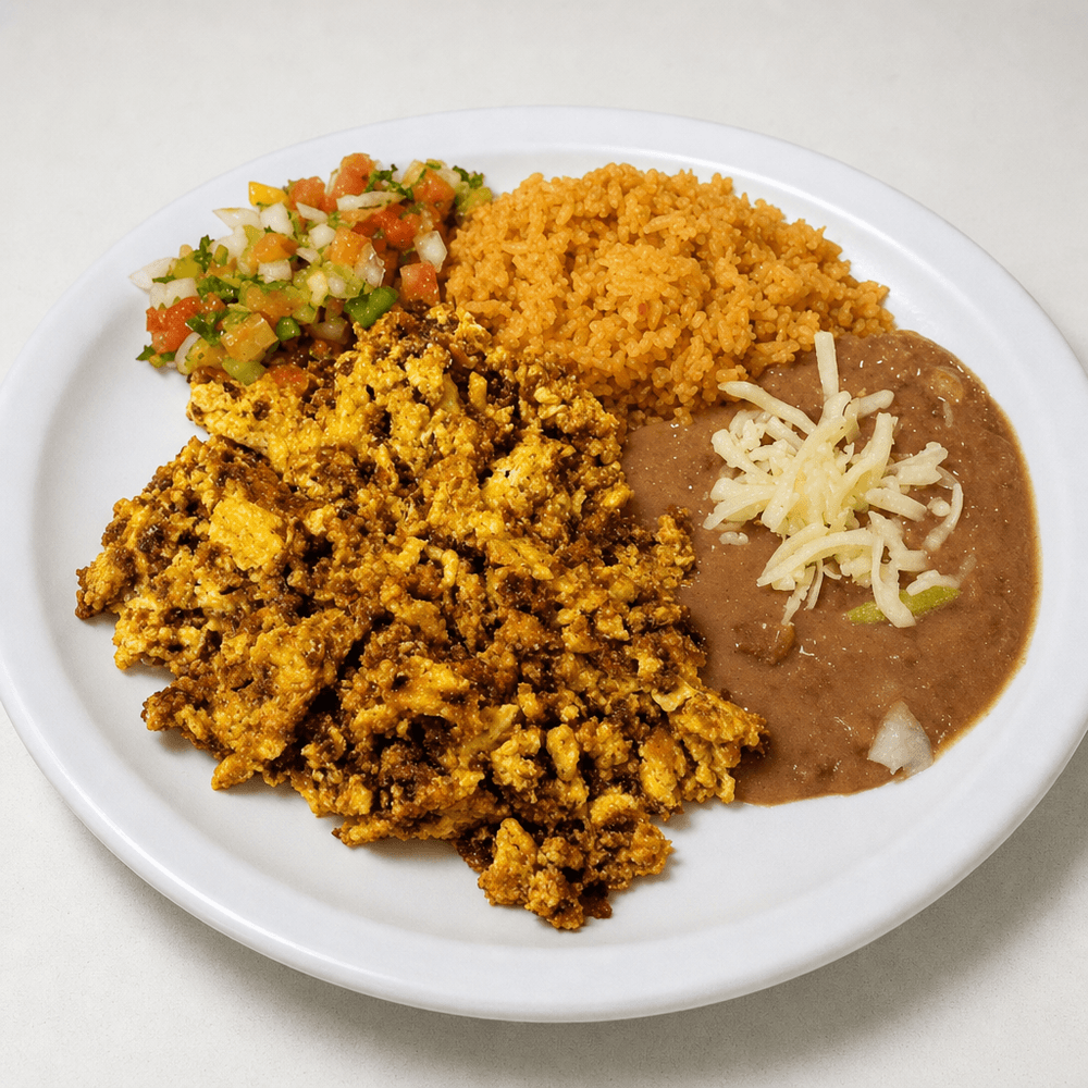 Chorizo & Eggs Plate