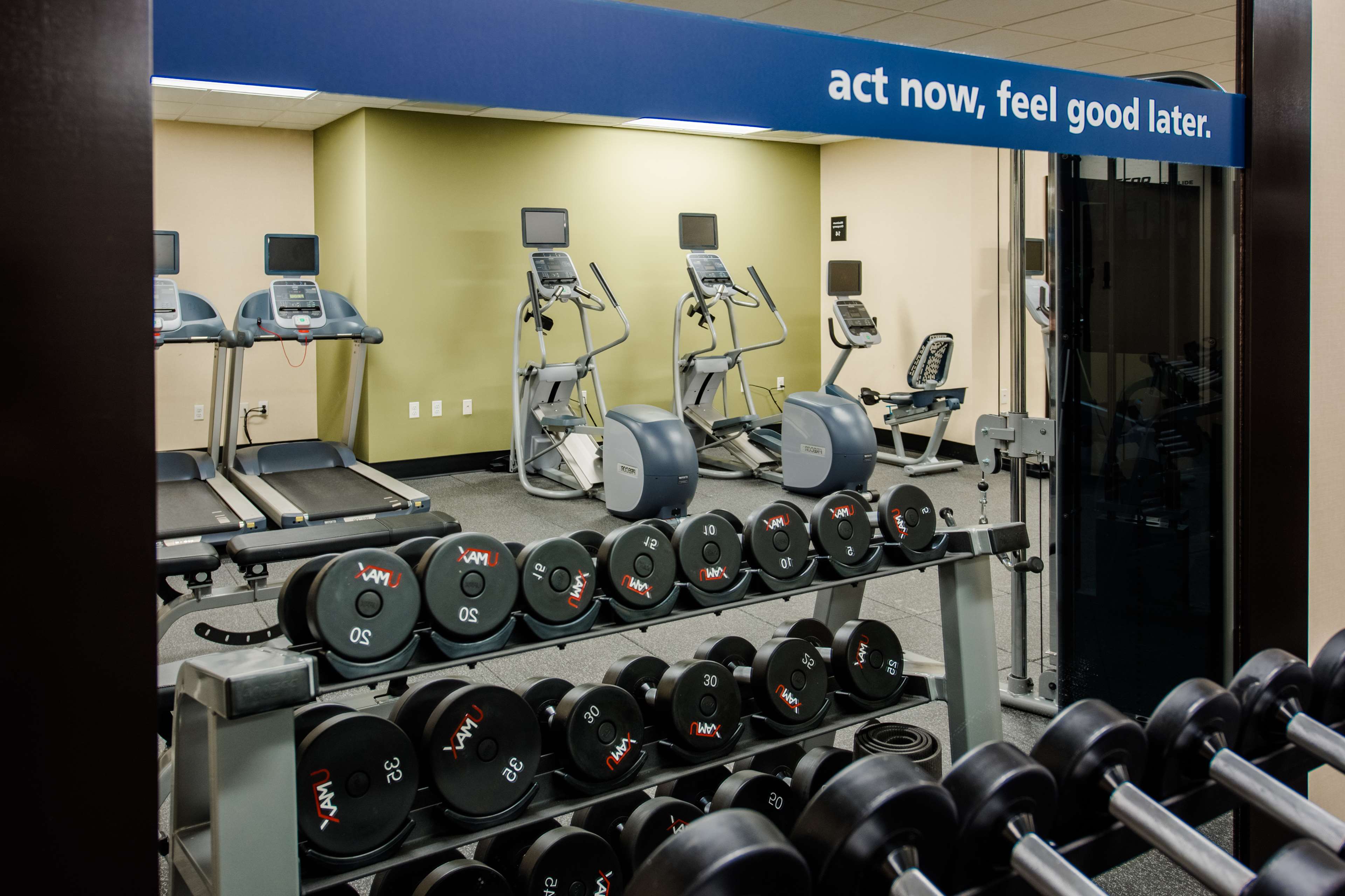 Health club  fitness center  gym