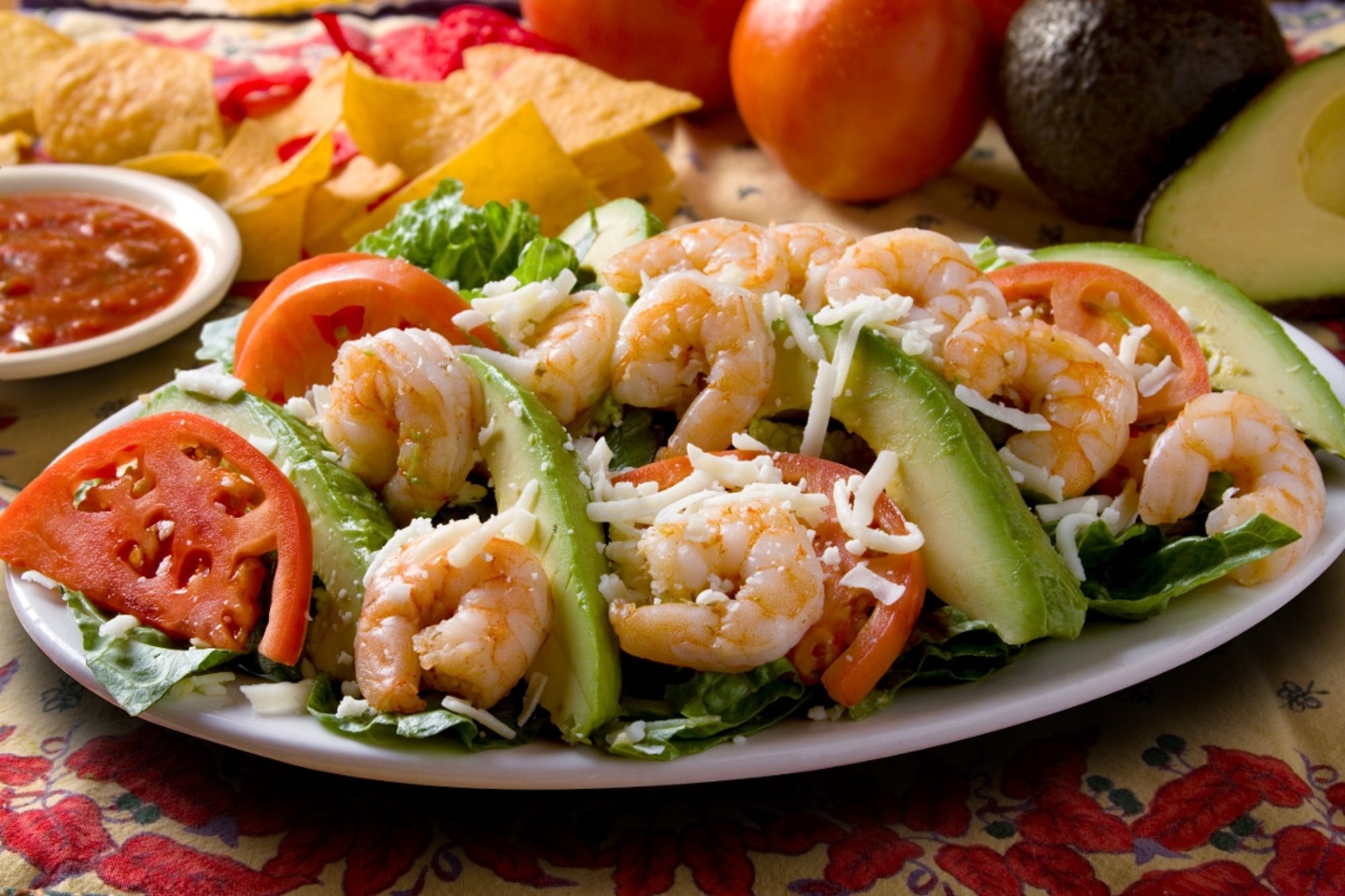 Shrimp & Avocado Salad