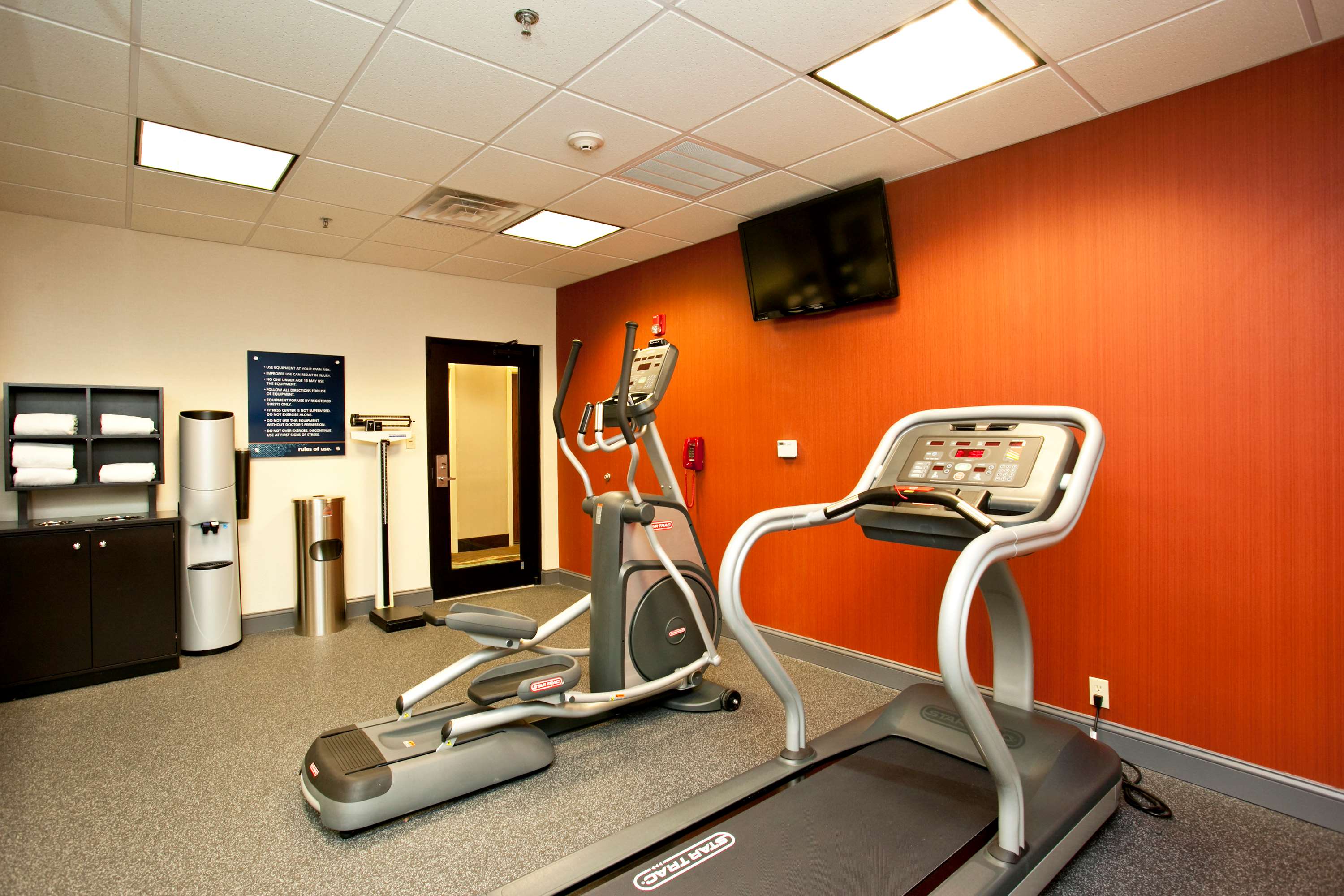 Health club  fitness center  gym