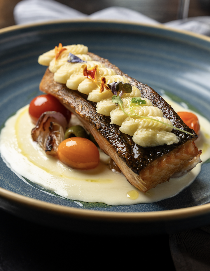 Grilled Ora King Salmon