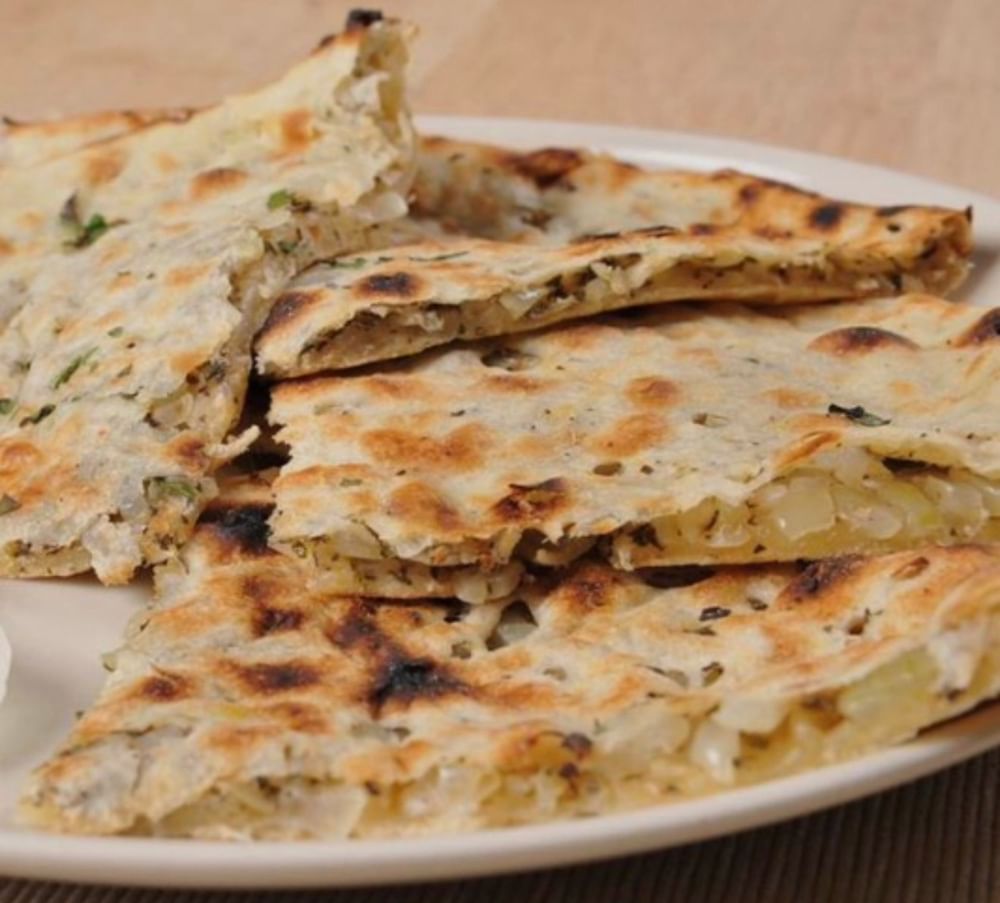 Onion Chilli Kulcha