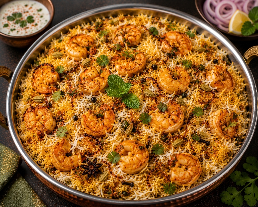 Shrimp Biryani