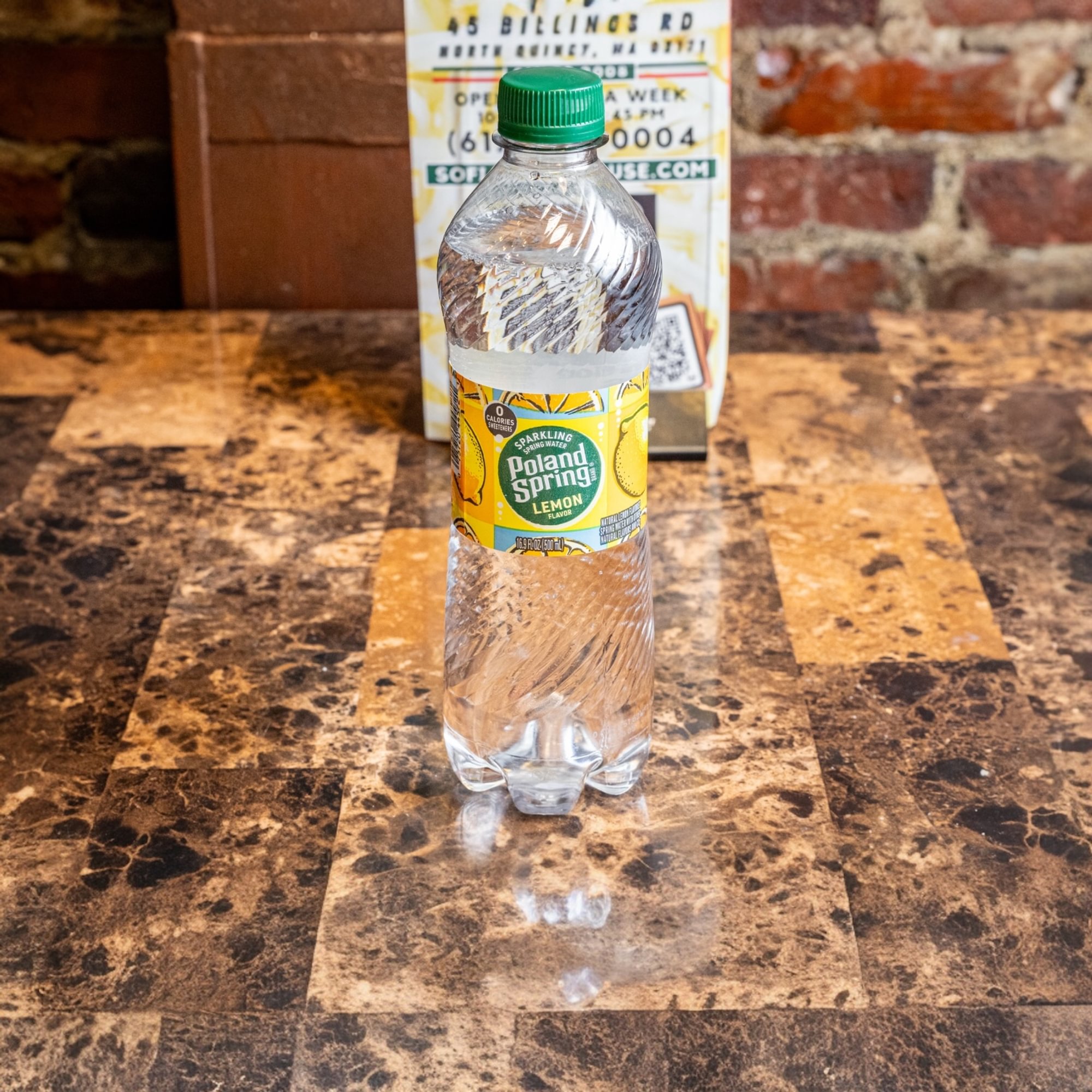 Sparkling Lemon Water