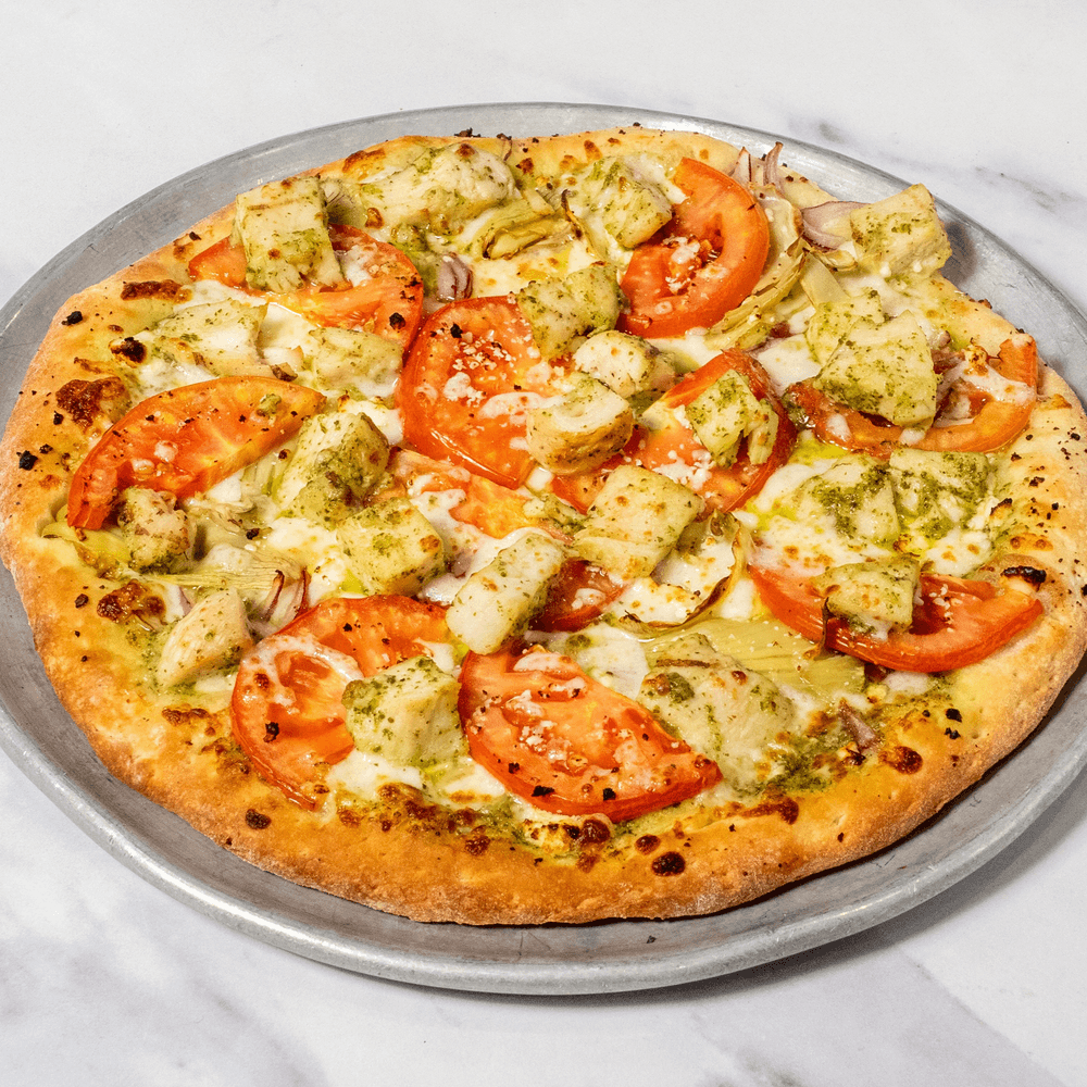 Pesto Chicken Pizza