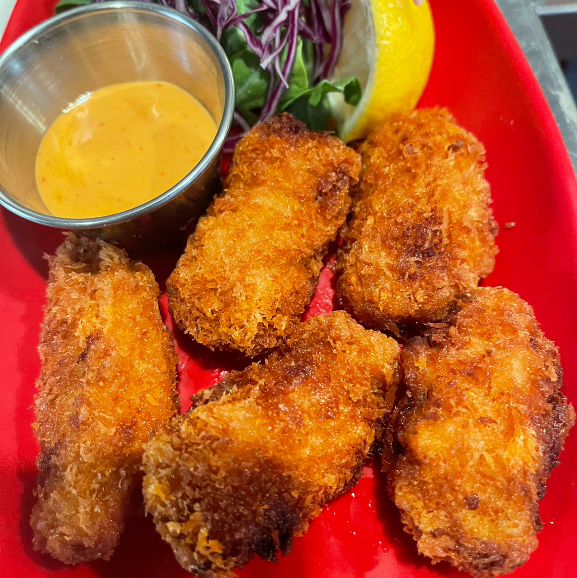 Panko Fried Oysters