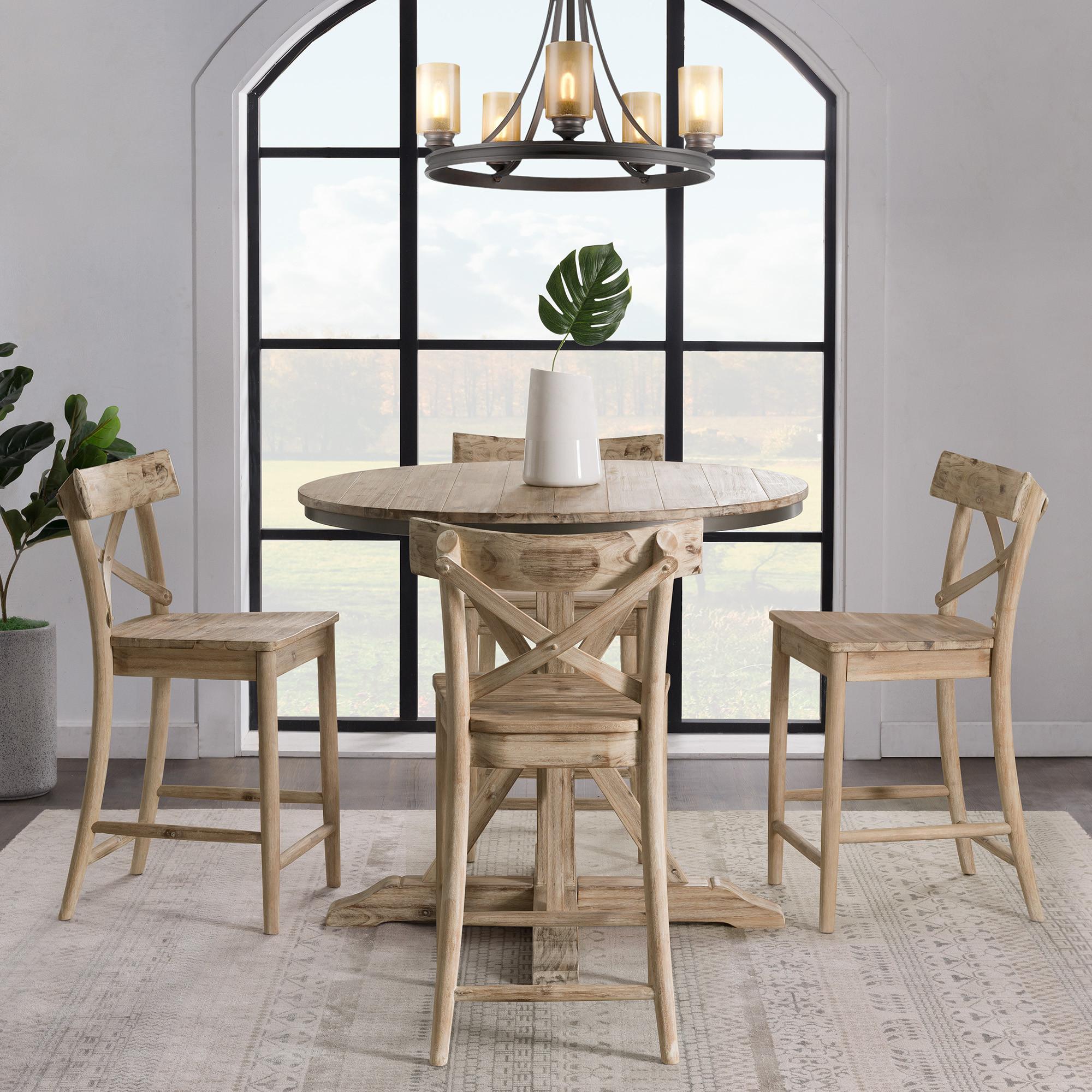 Keaton Counter Height Dining Table w/ 2 Barstools