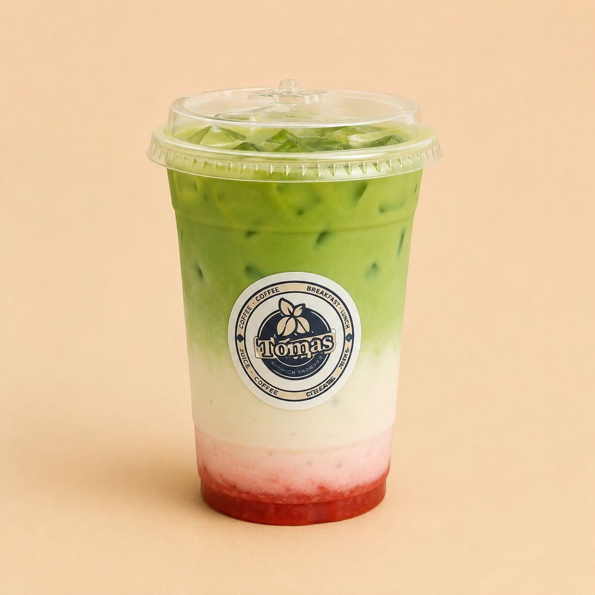 Iced Strawberry Matcha