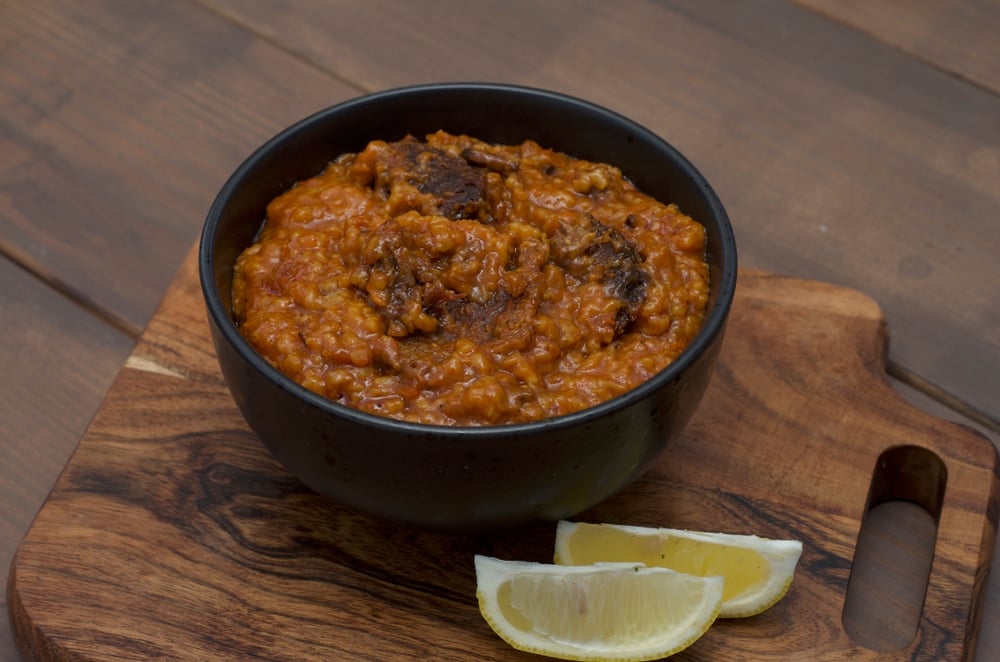 Rice Chulent Plate (Osh Savo)