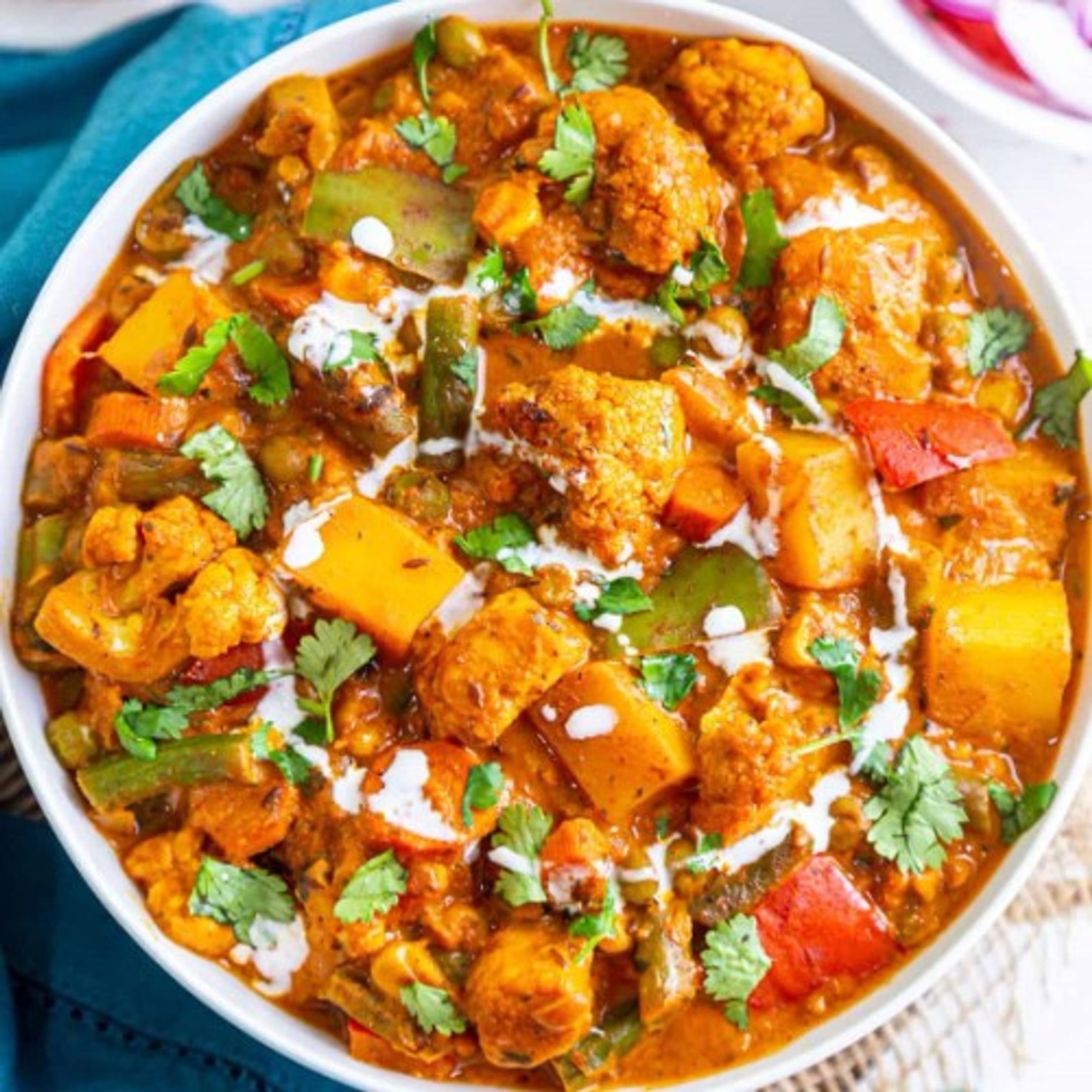 36. Mixed Vegetable Curry