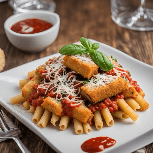 Eggplant Parmesan Pasta