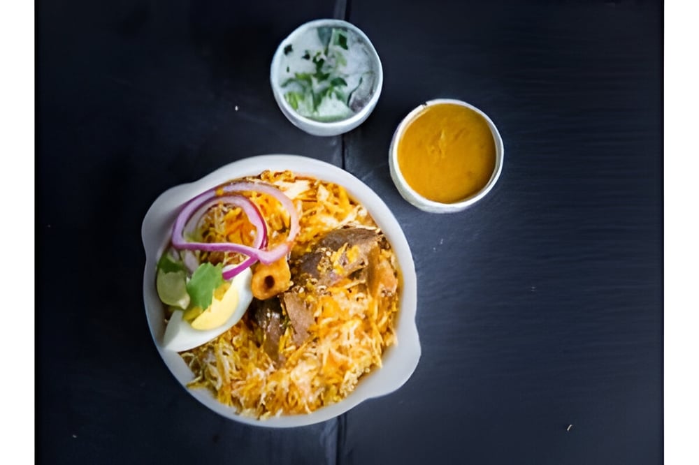 Temper Goat Dum Biryani