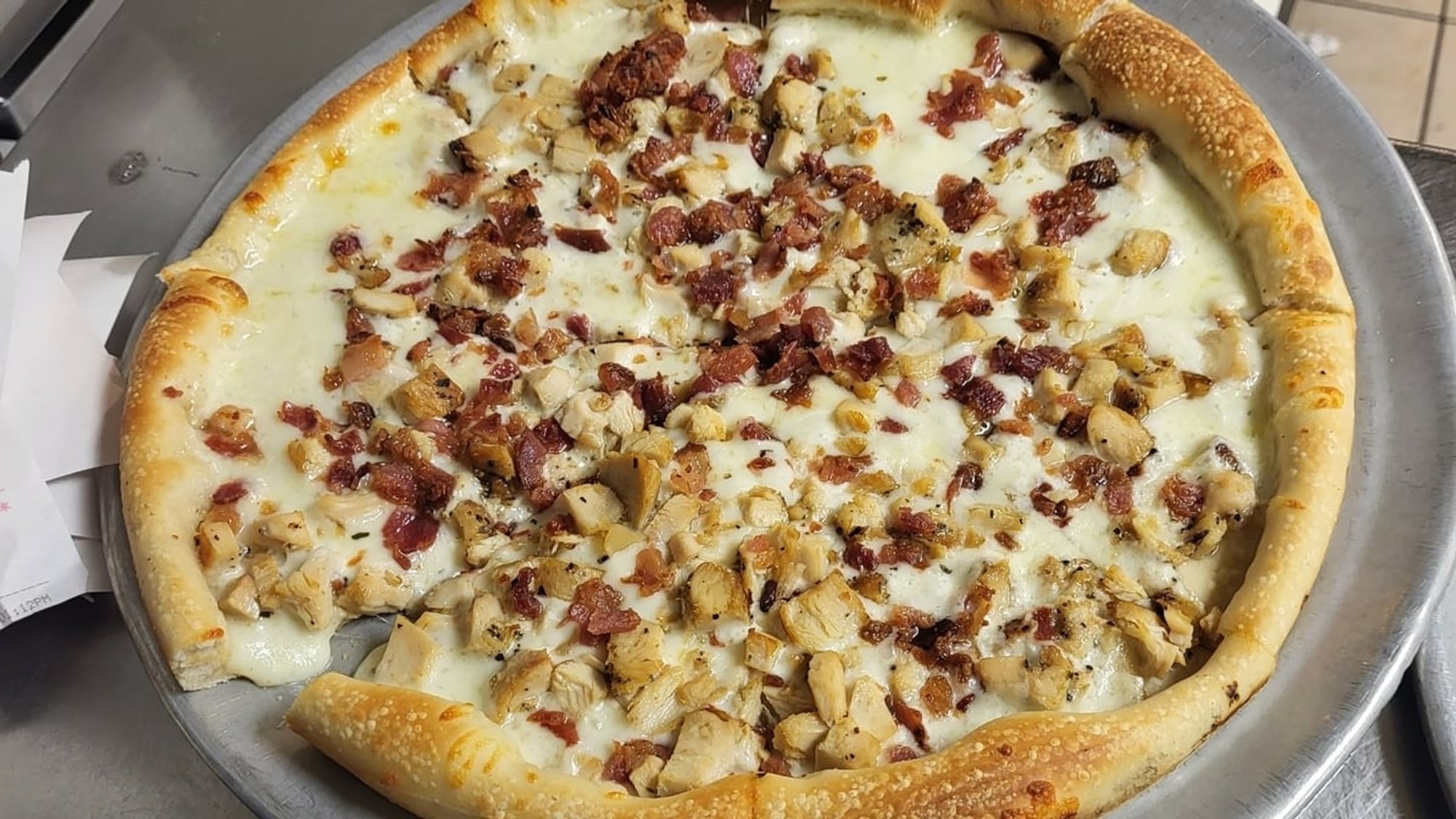 Bacon Chicken Ranch 10"