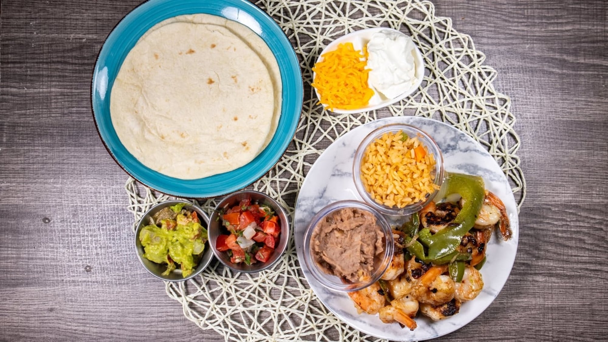 Shrimp Fajitas