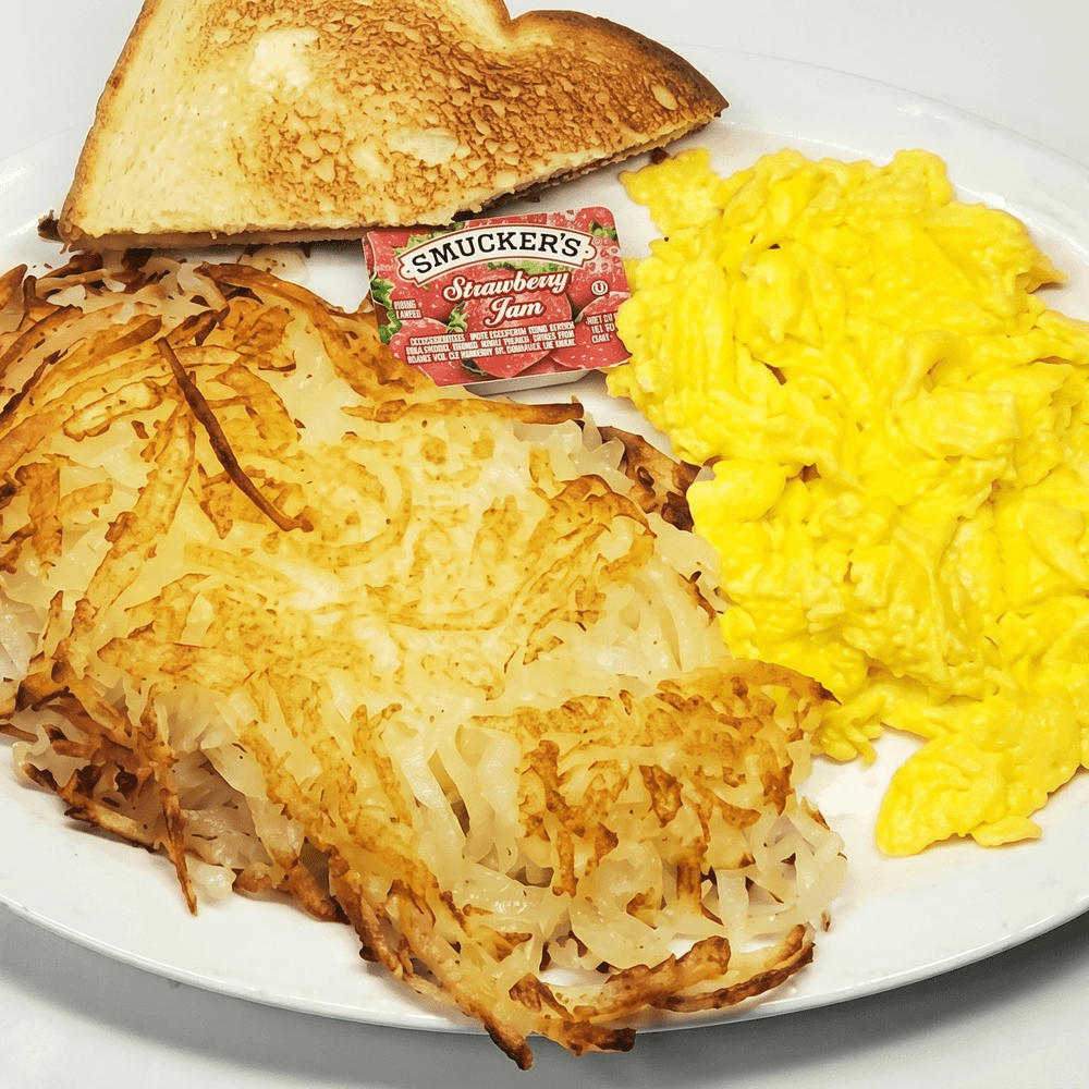 Hash Brown & Eggs