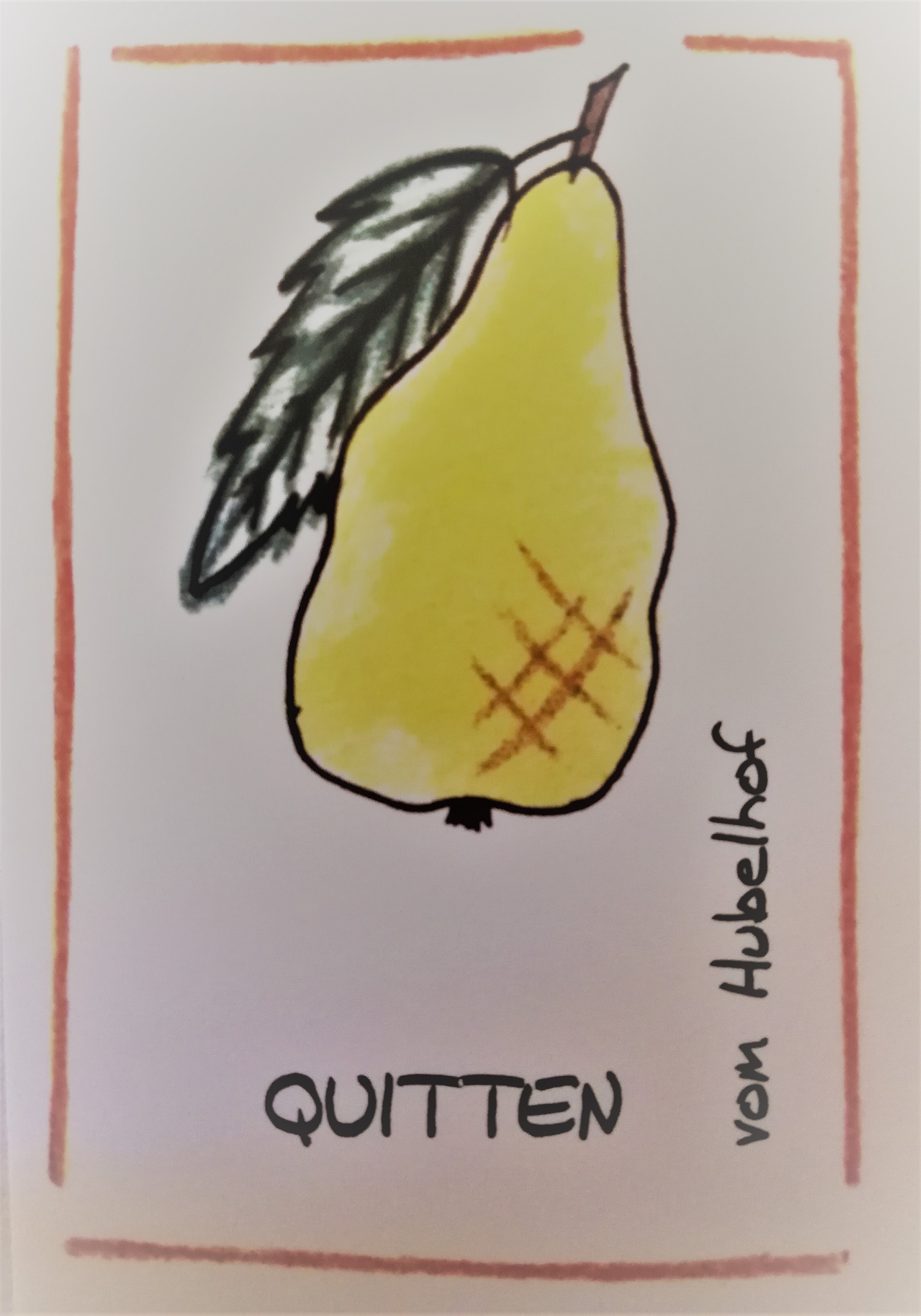 Quitten Schnaps Klar