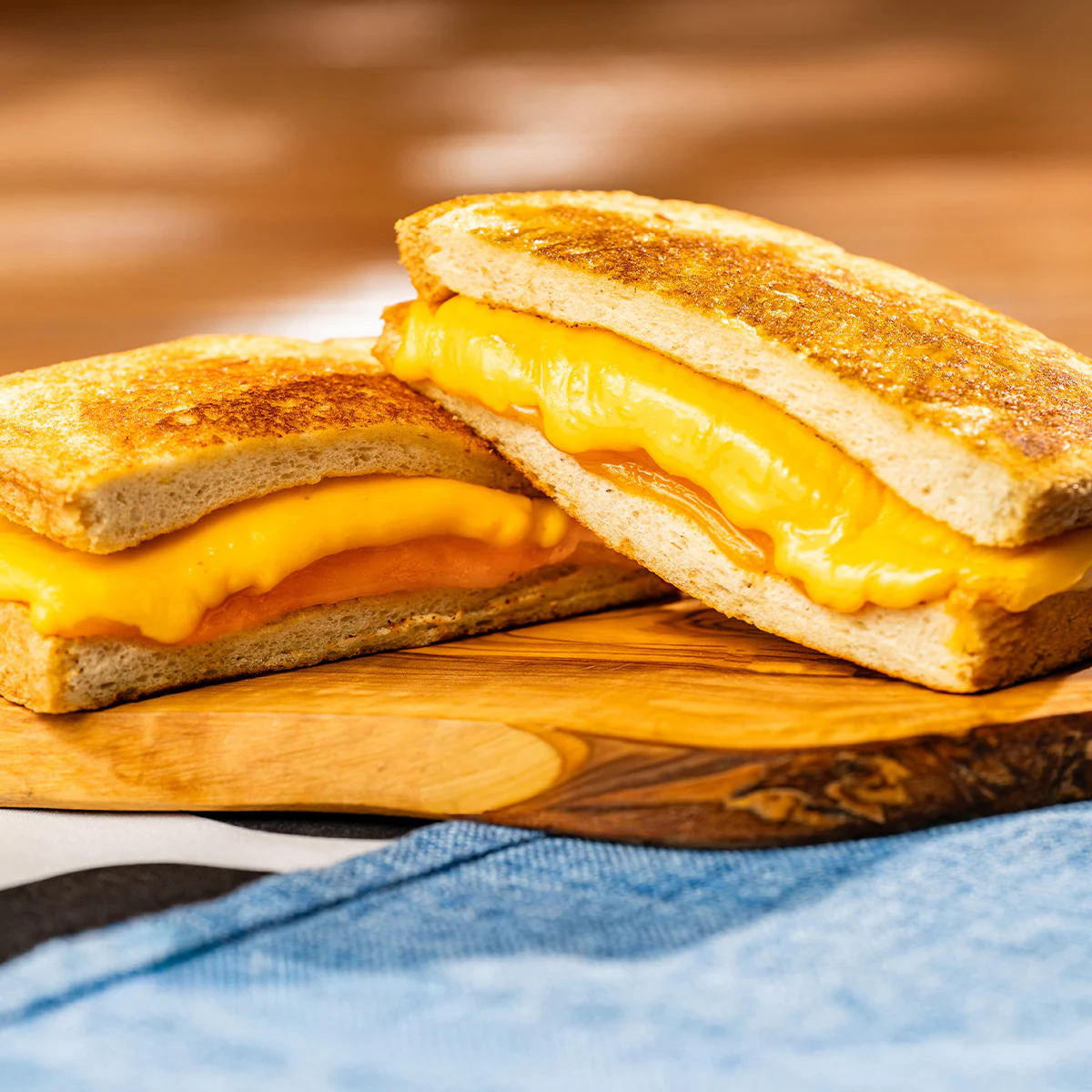 Grilled Three-Cheese Sandwich