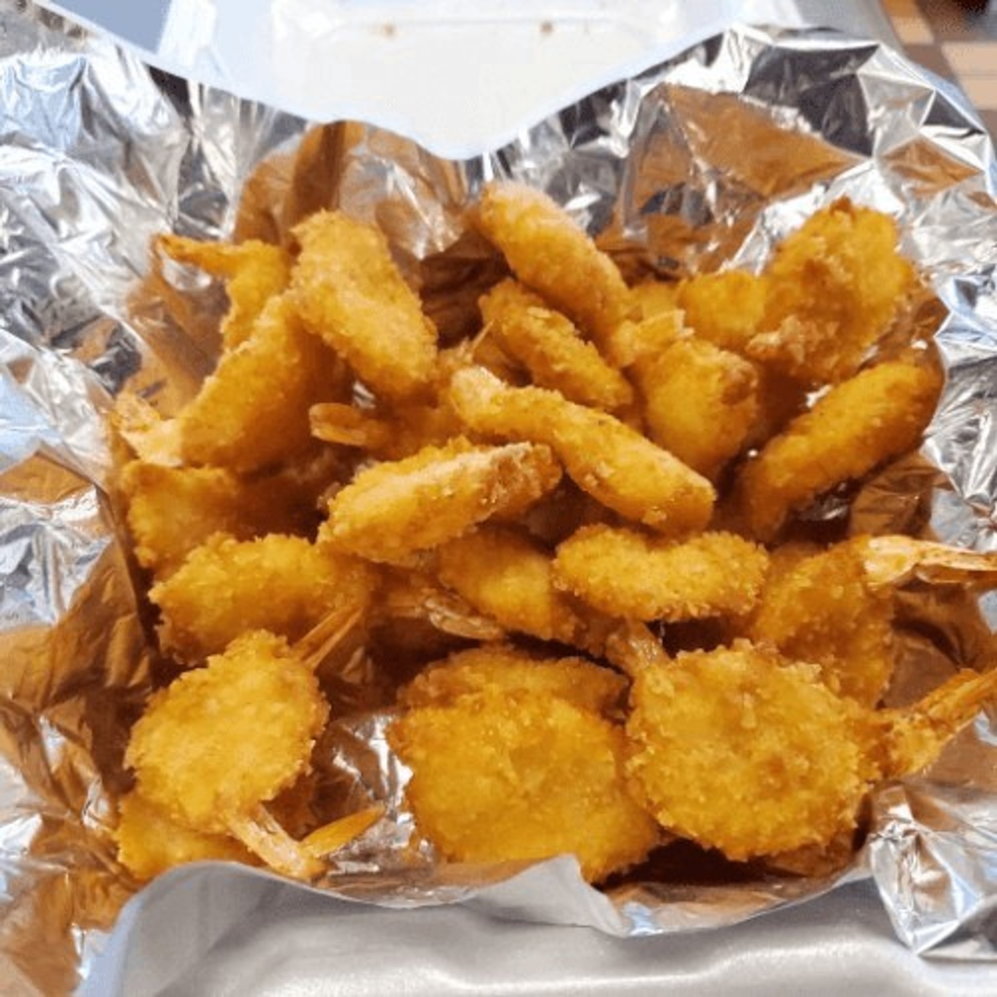 10 Piece Shrimp w/Fries