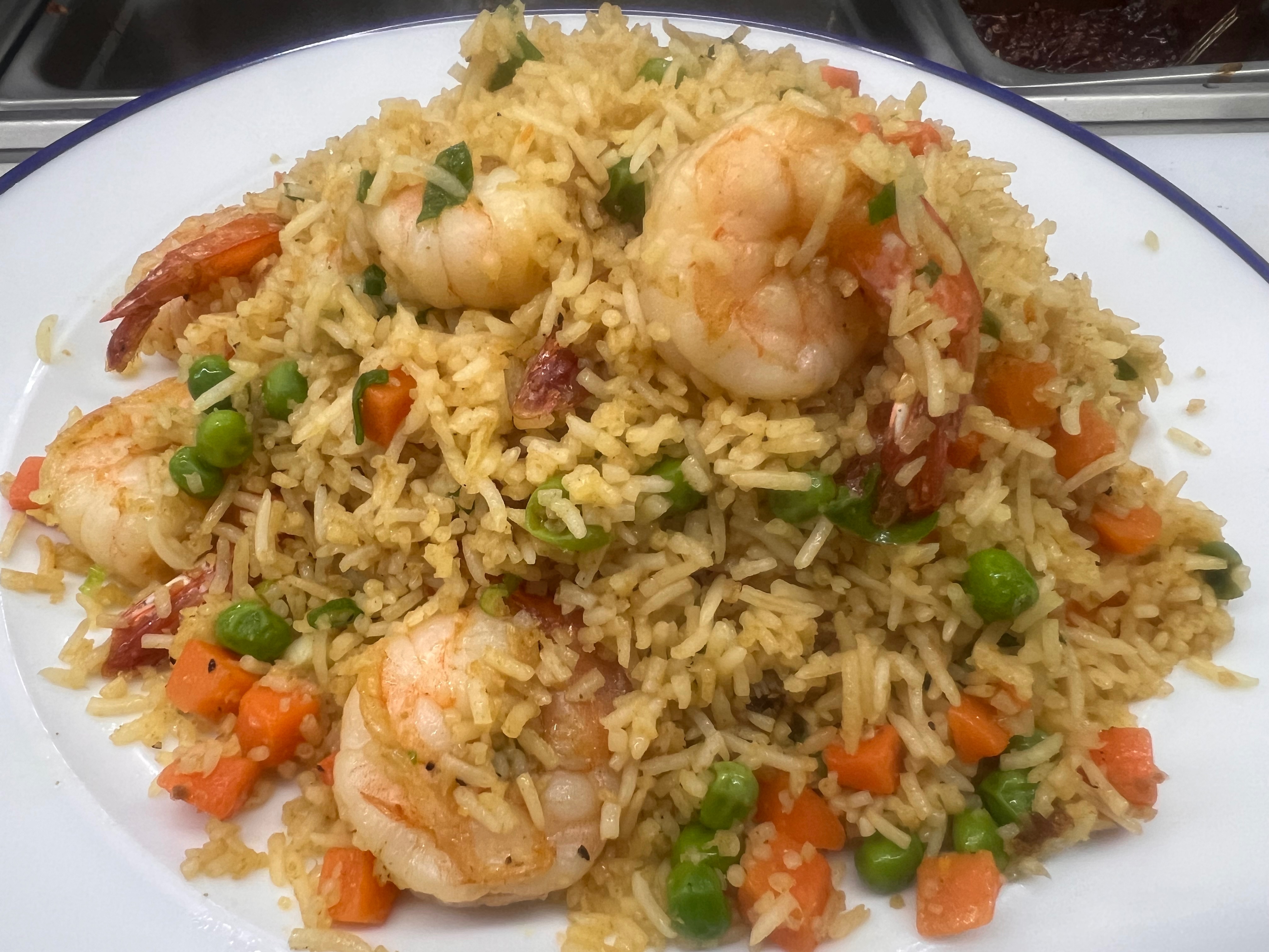 Shrimp Fried Rice (NF)(DF)