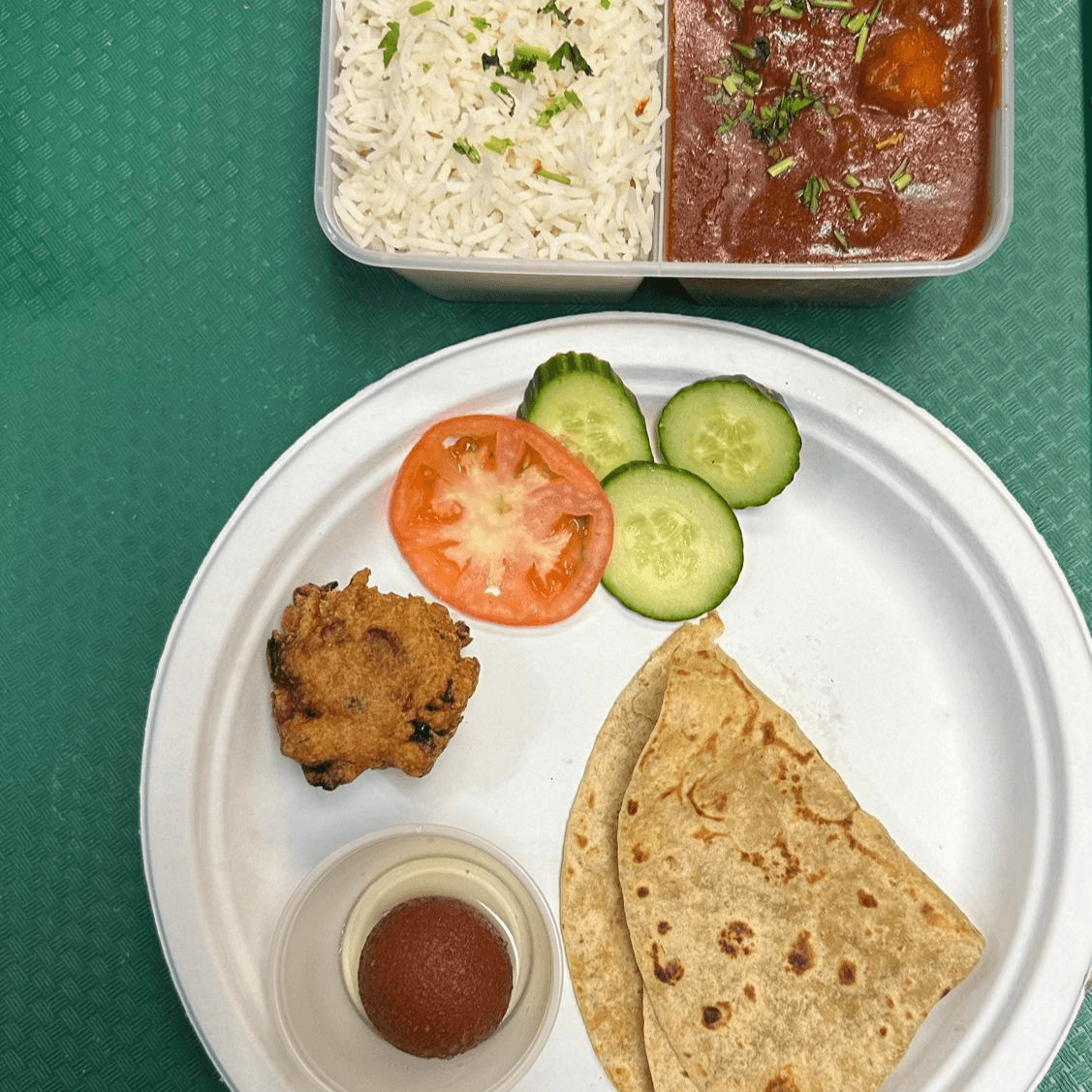 Lamb Kolhapuri Lunch