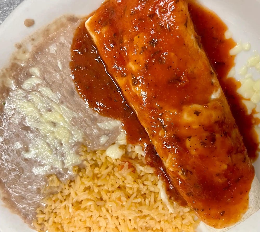 Burrito, Rice & Beans