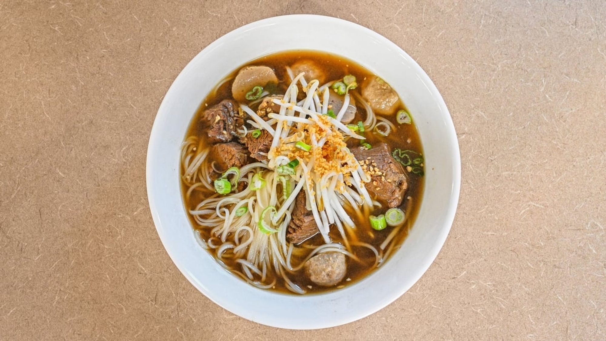 Nam Tok Noodle Soup